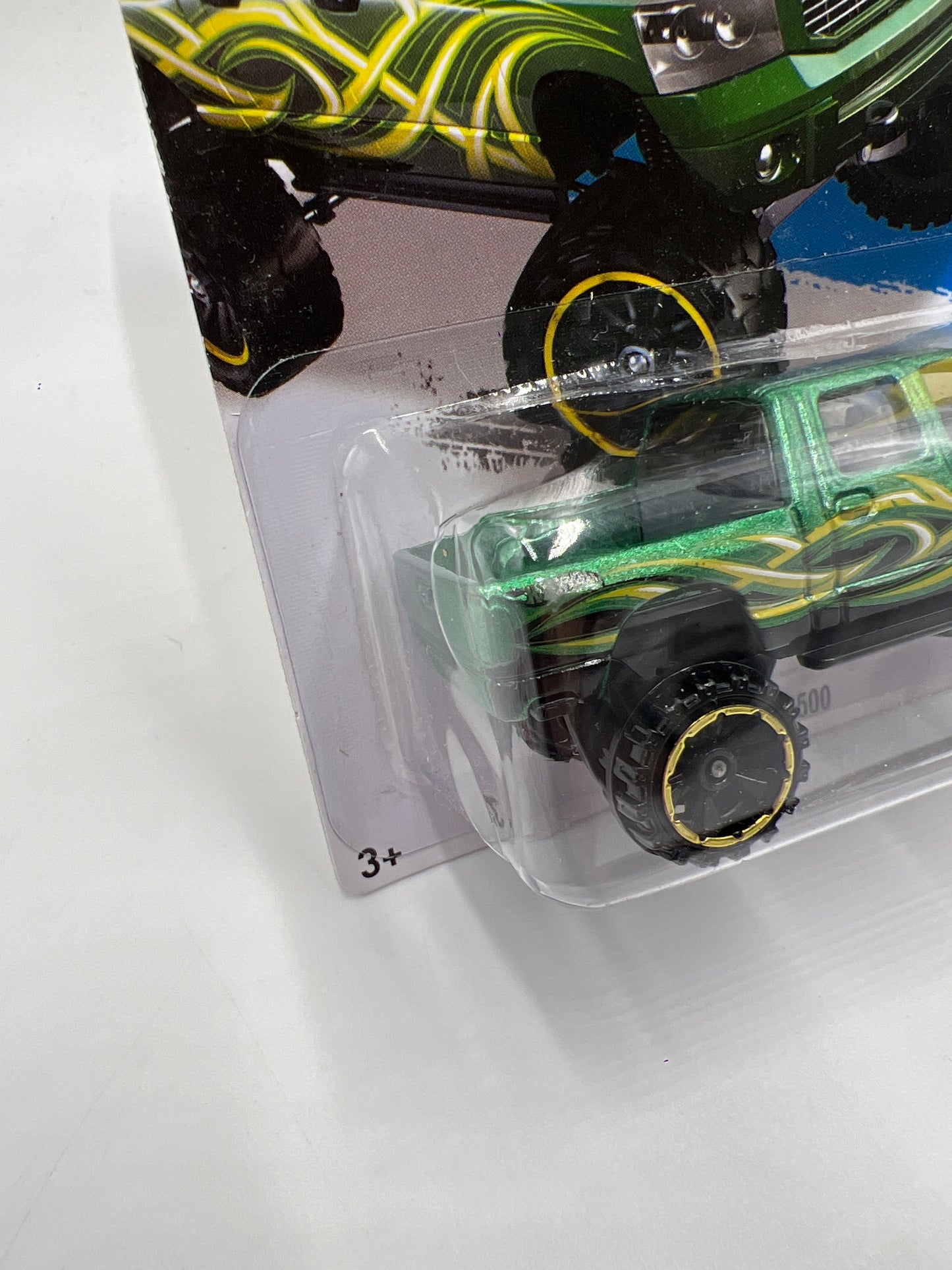 2014 Hot Wheels Off-Road #133 Dodge Ram 1500 Green 52A