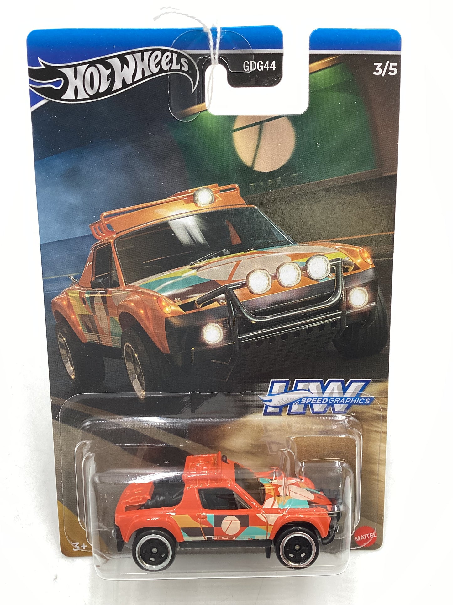 2024 Hot Wheels Speed Graphics 3/5 Porsche 914 Safari 160G