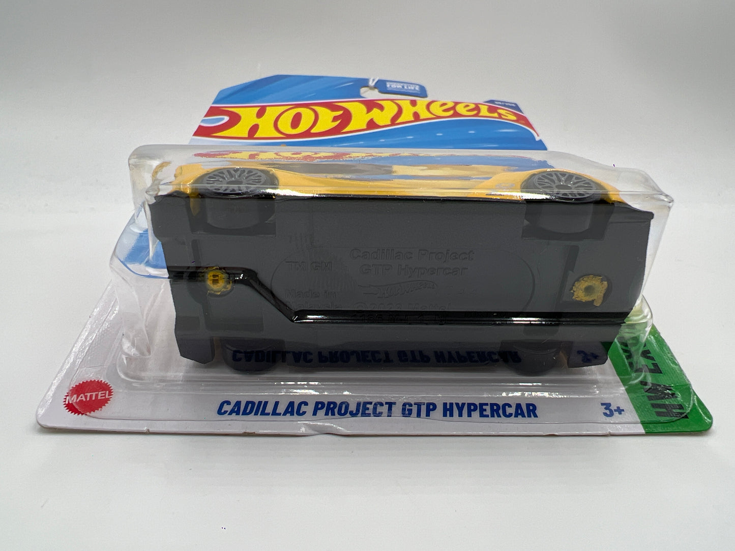 2025 Hot Wheels D Case #99 Cadillac Project GTP Hypercar Yellow 56C