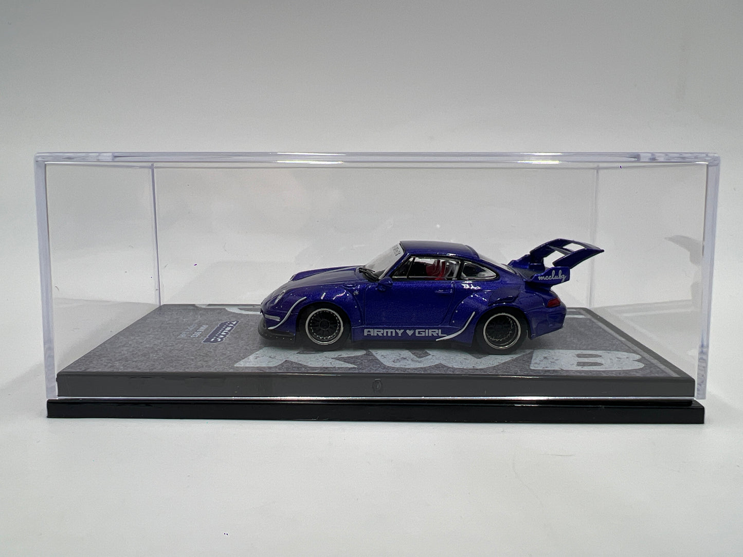 Tarmac Works x Hobby64 RWB 993 Army Girl Purple