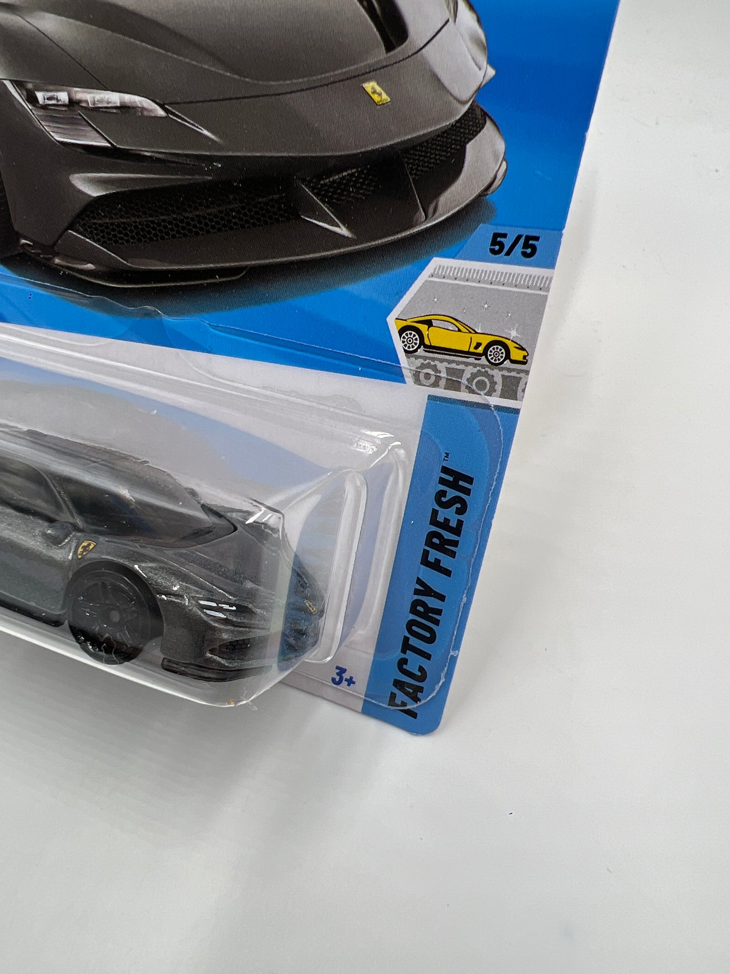 2025 Hot Wheels P Case Factory Fresh #191 Ferrari SF90 Stradale Gray SR