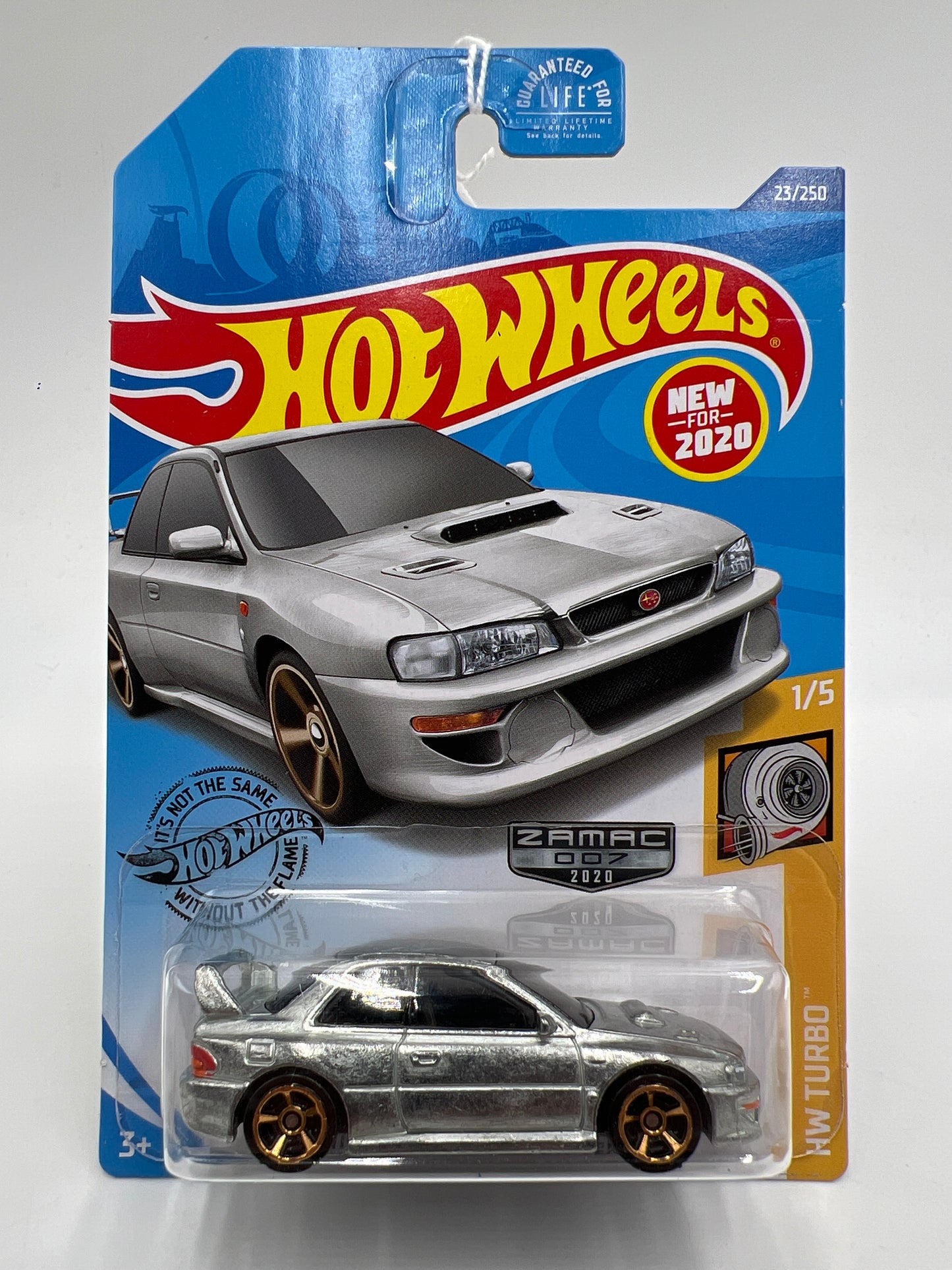 2020 Hot Wheels Walmart Exclusive Zamac 7 #23 98 Subaru Impreza 22B STi-Version 145A