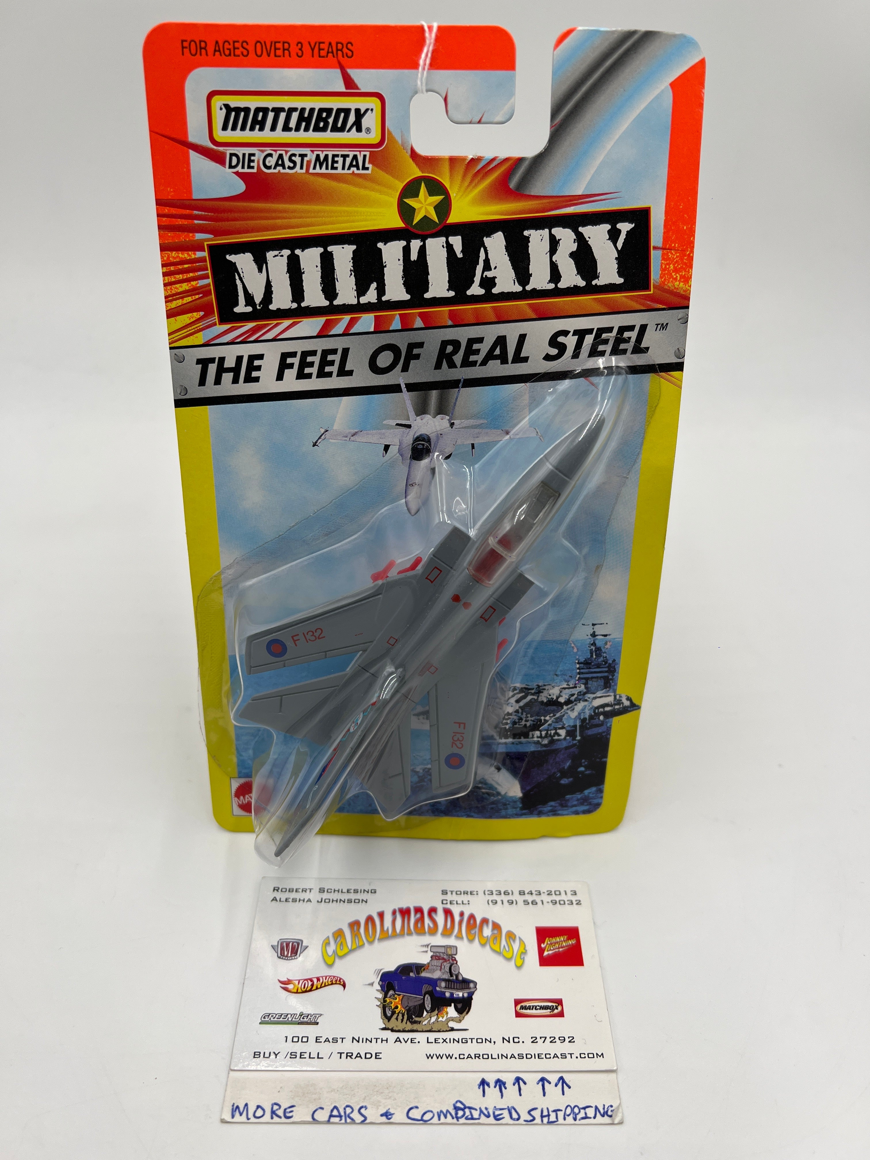 Matchbox Military The Feel Of Real Steel #10 Tornado ZZ10