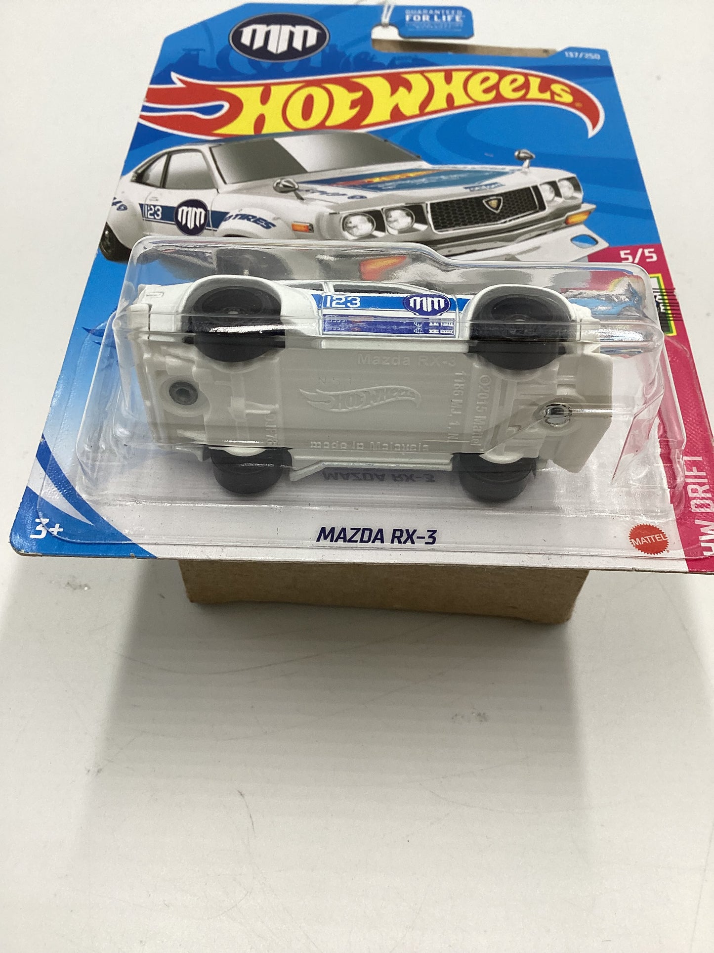 Hot Wheels 2021 HW Drift #137 Mazda RX-3 White 87D