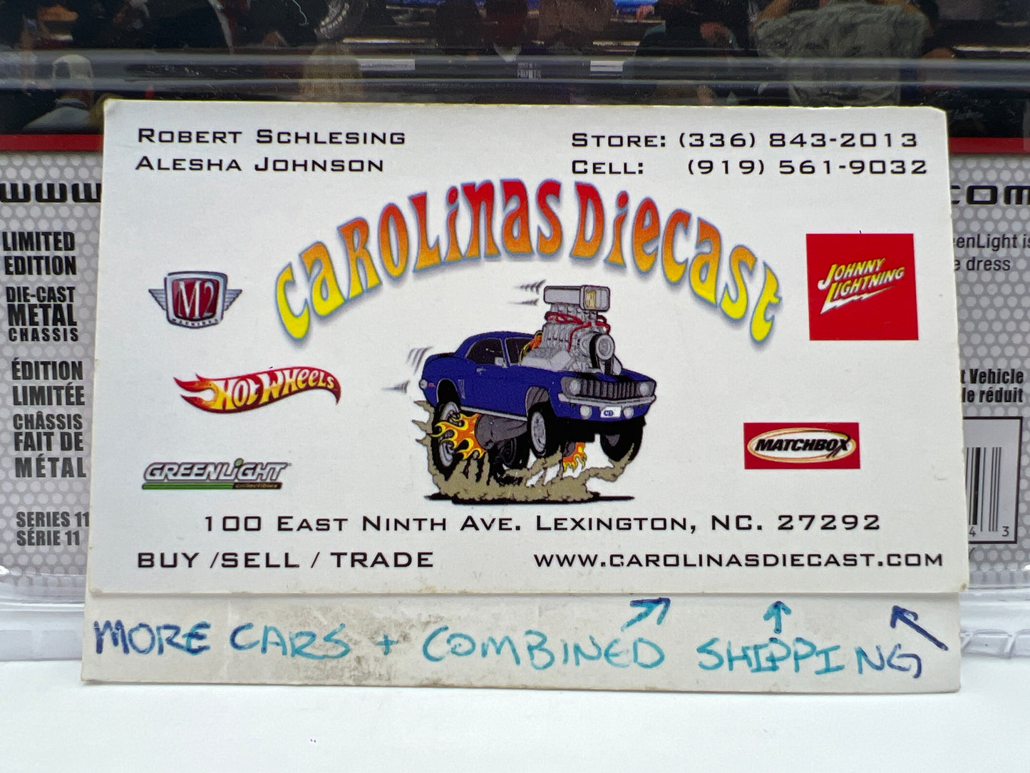 Greenlight Barrett Jackson 50th Anniversary Series 11 CHASE 1969 Dodge Charger Blue