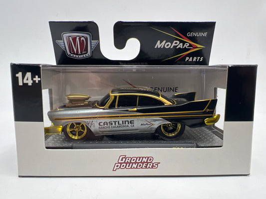 M2 Machines R33 RAW CHASE 1/250 Ground Pounders 1958 Plymouth Fury