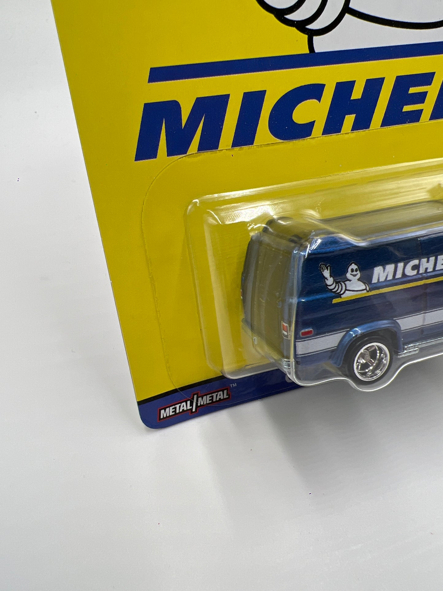 Hot Wheels Pop Culture Premium #5 Michelin Custom GMC Panel Van Blue 257H