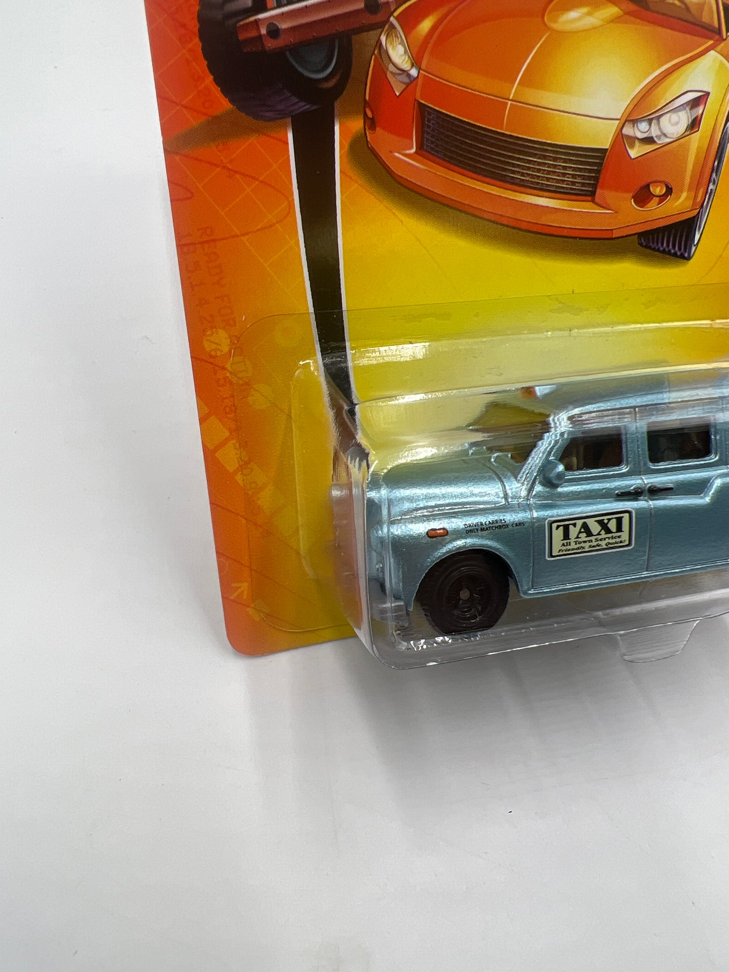 Matchbox MBX Metal Austin FX4 London Taxi Blue #33 (Bad J Hook) 67C