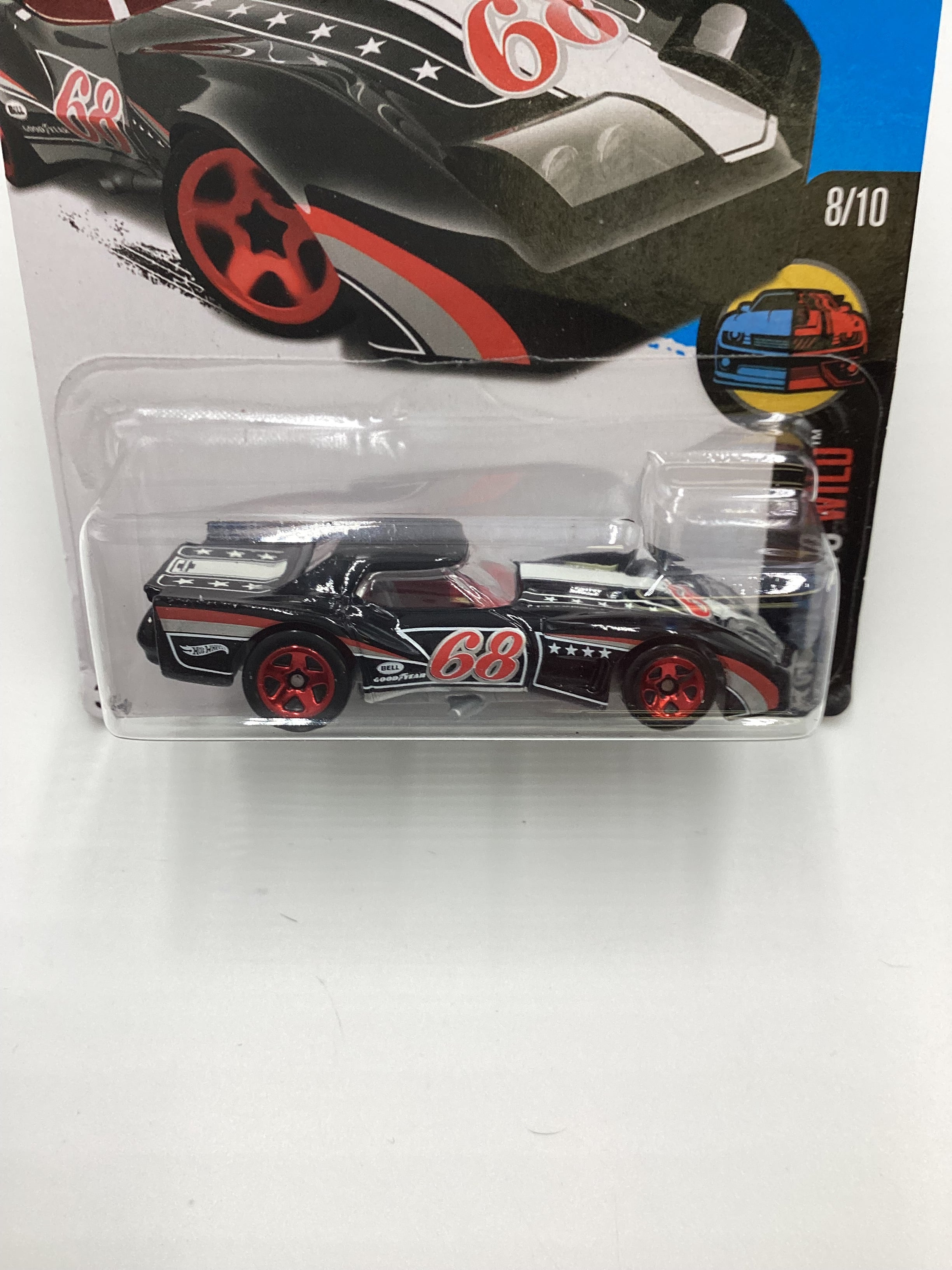 2016 Hot Wheels #63 76 Greenwood Corvette Black 16A – carolinasdiecast