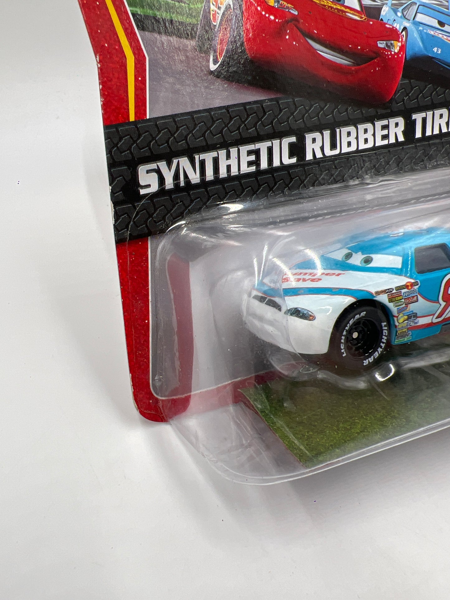 Disney Pixar The World Of Cars Rubber Tires Bumper Save No 90 140H