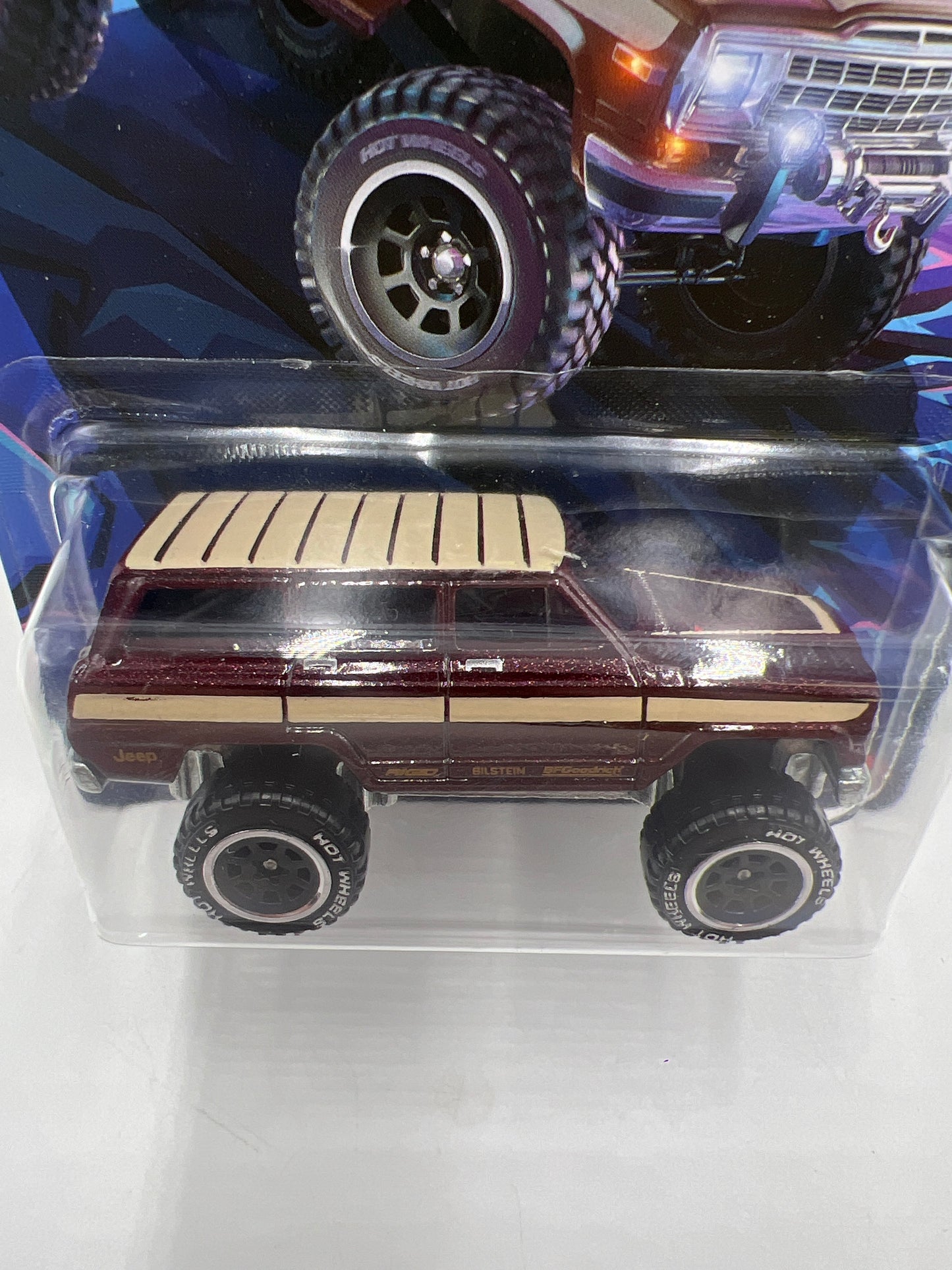 2024 Hot Wheels Tubular Trucks 5/5 1988 Jeep Wagoneer 160H