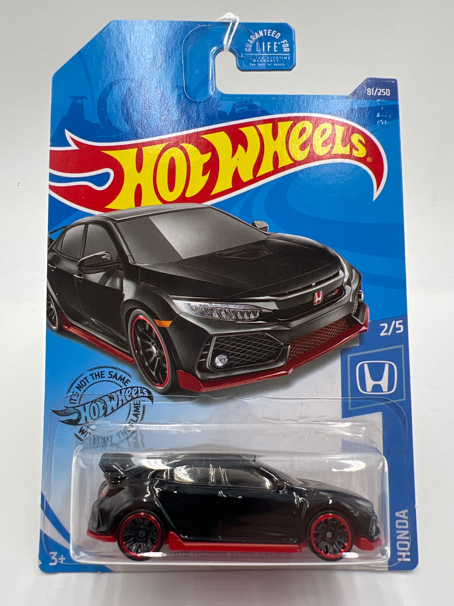 2020 Hot Wheels Honda #81 2018 Honda Civic Type R Black SR