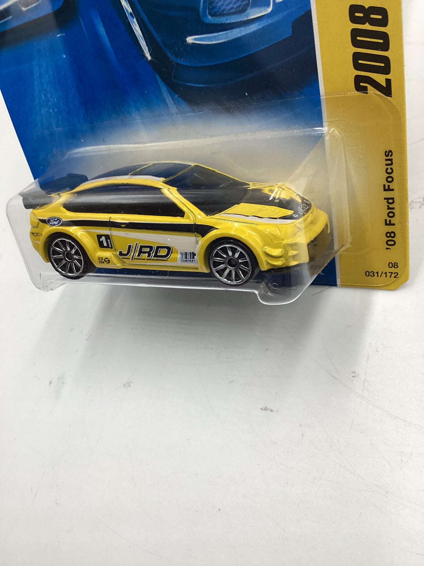 2008 Hot Wheels First Editions #31 08 Ford Focus Yellow