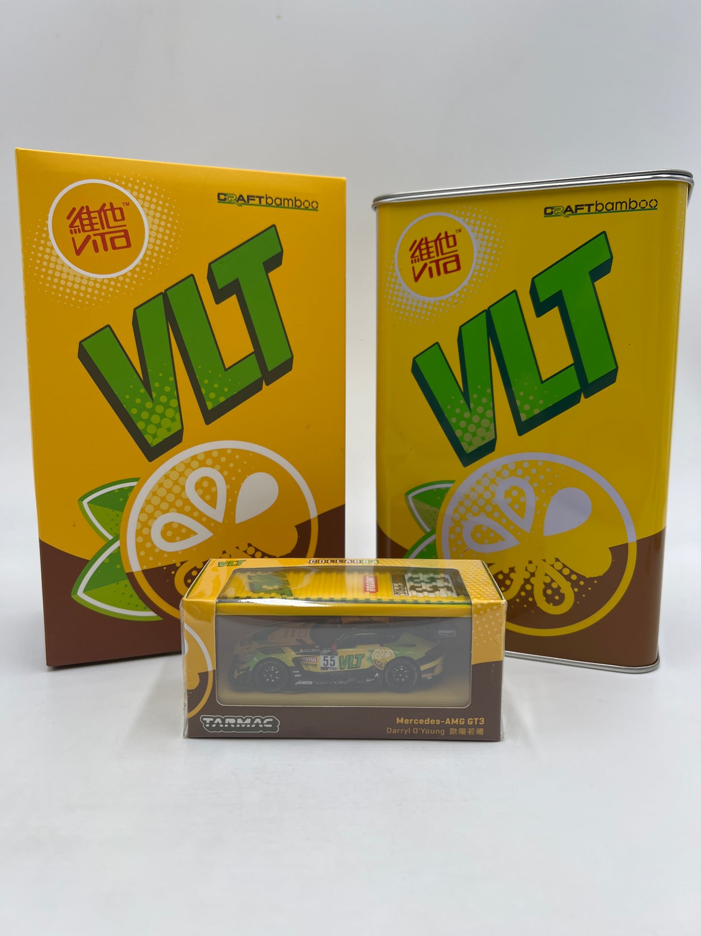 Tarmac x Craft Bamboo VLT Mercedes-AMG GT3 W/Oil Can