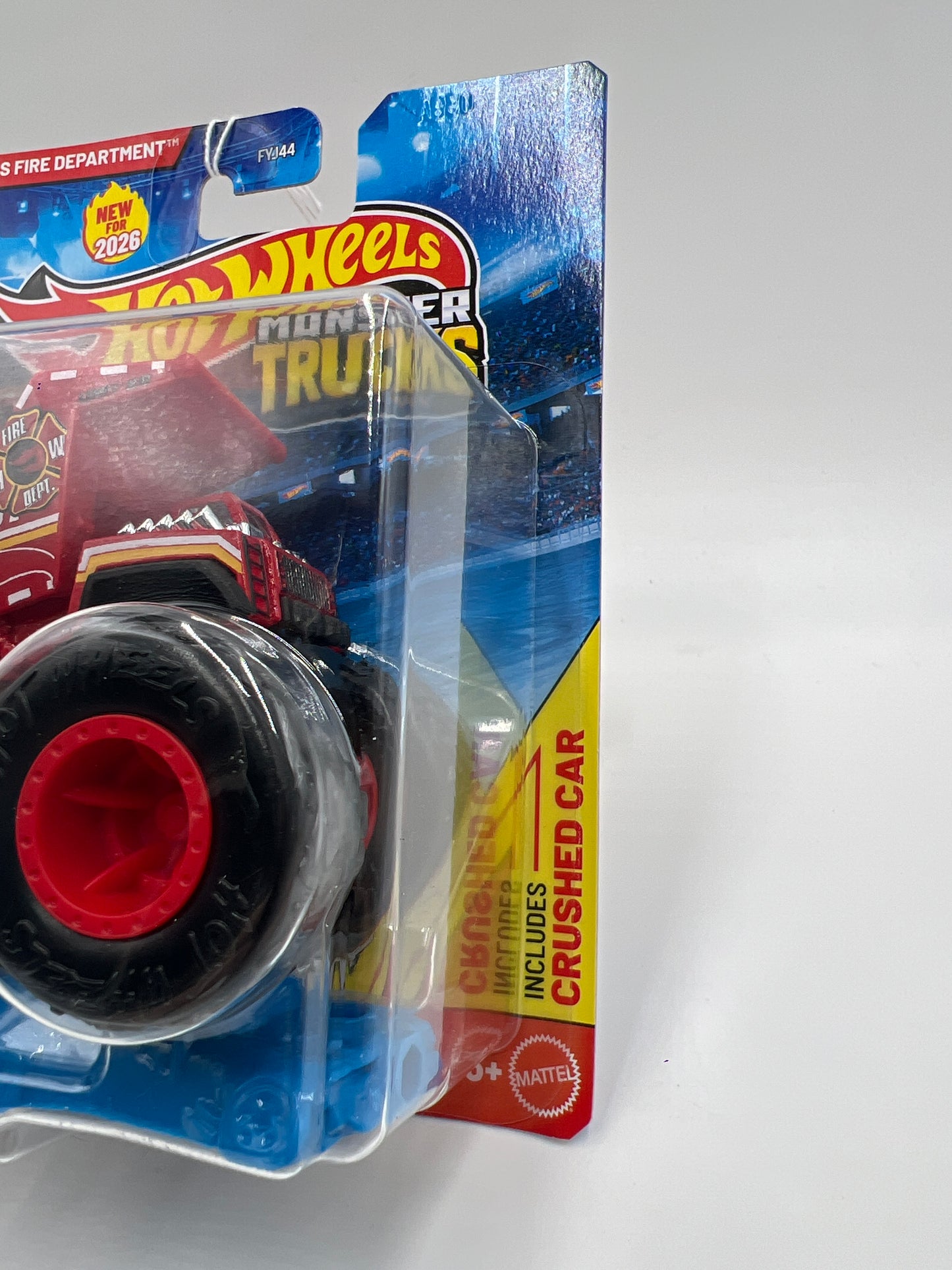 2026 Hot Wheels Monster Trucks Champion Crashers #5 Hot Wheels Fire Department 125H
