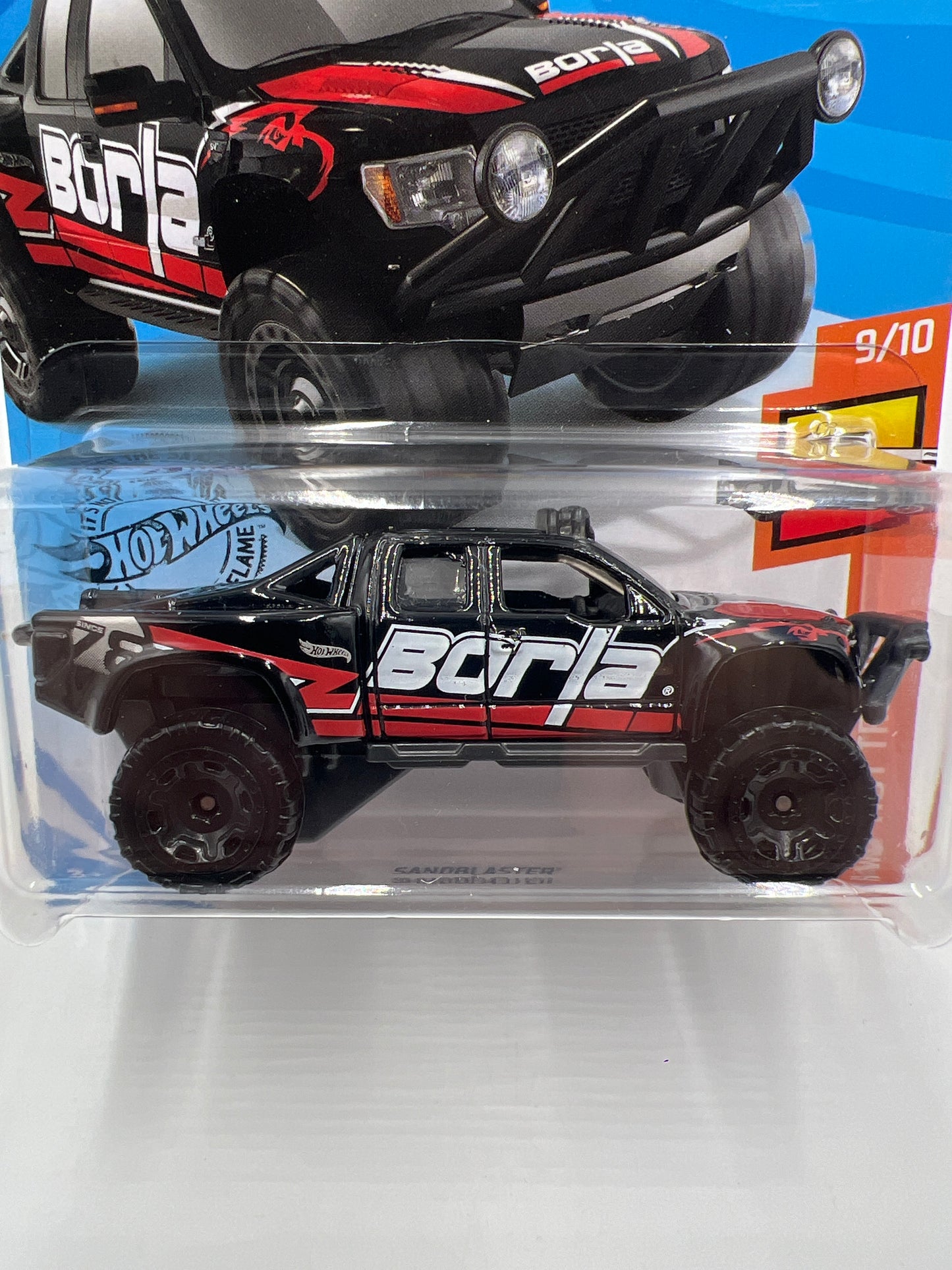 2020 Hot Wheels Hot Trucks #215 Sandblaster Ford Black Borla 27C