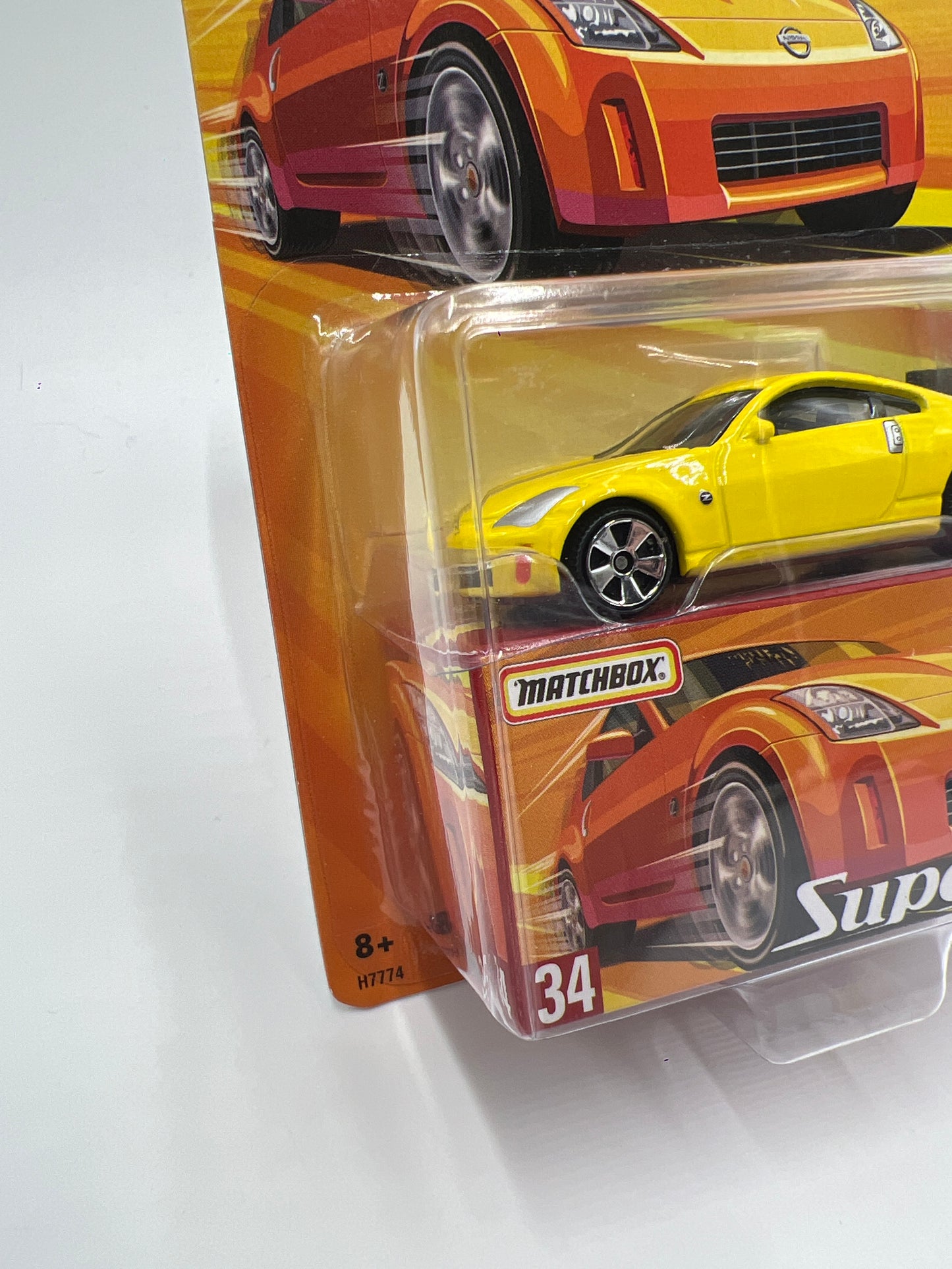 Matchbox Superfast #34 Nissan Z Yellow 172D