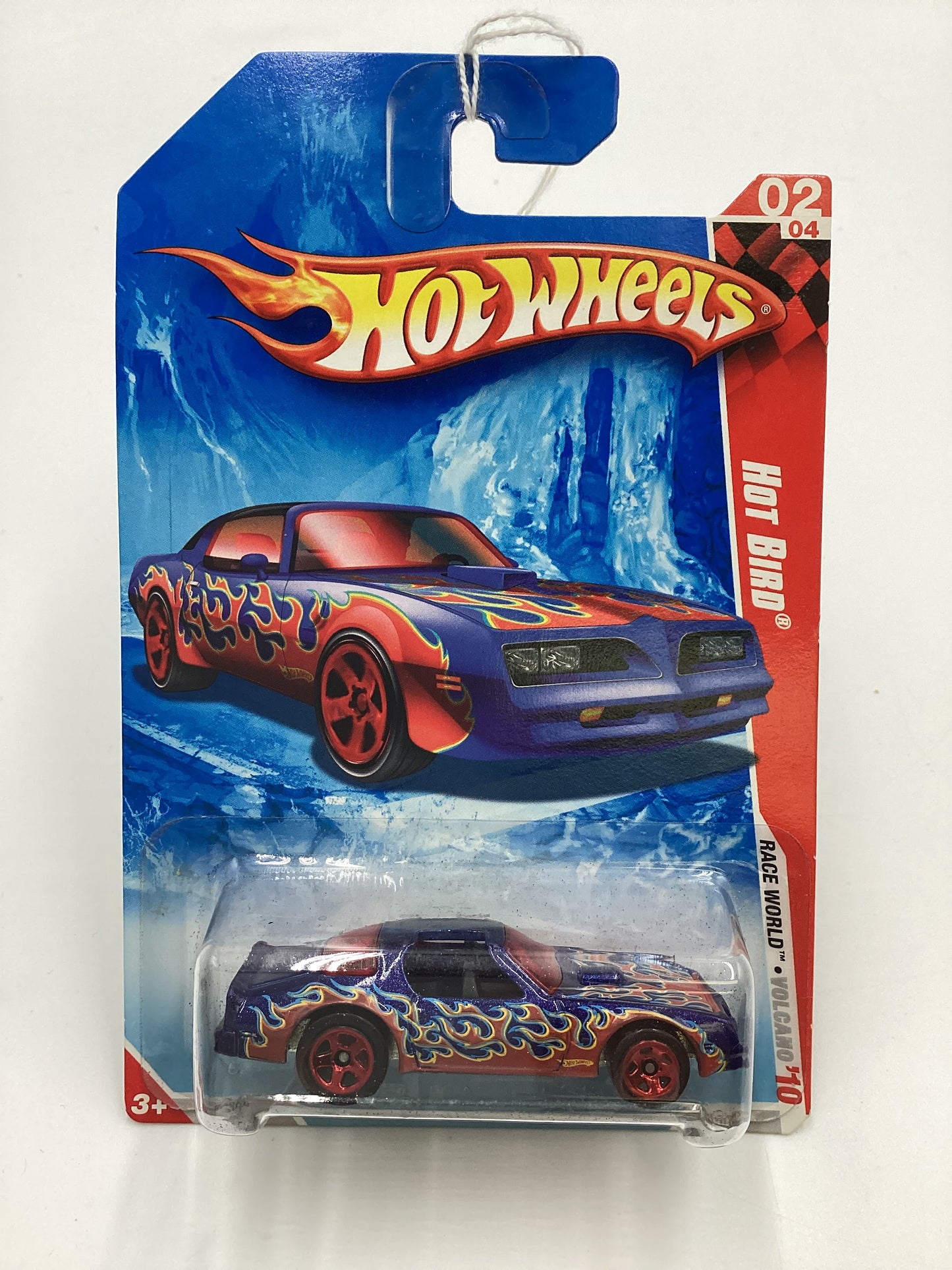 2010 Hot Wheels #210 Hot Bird Blue/Red 53B