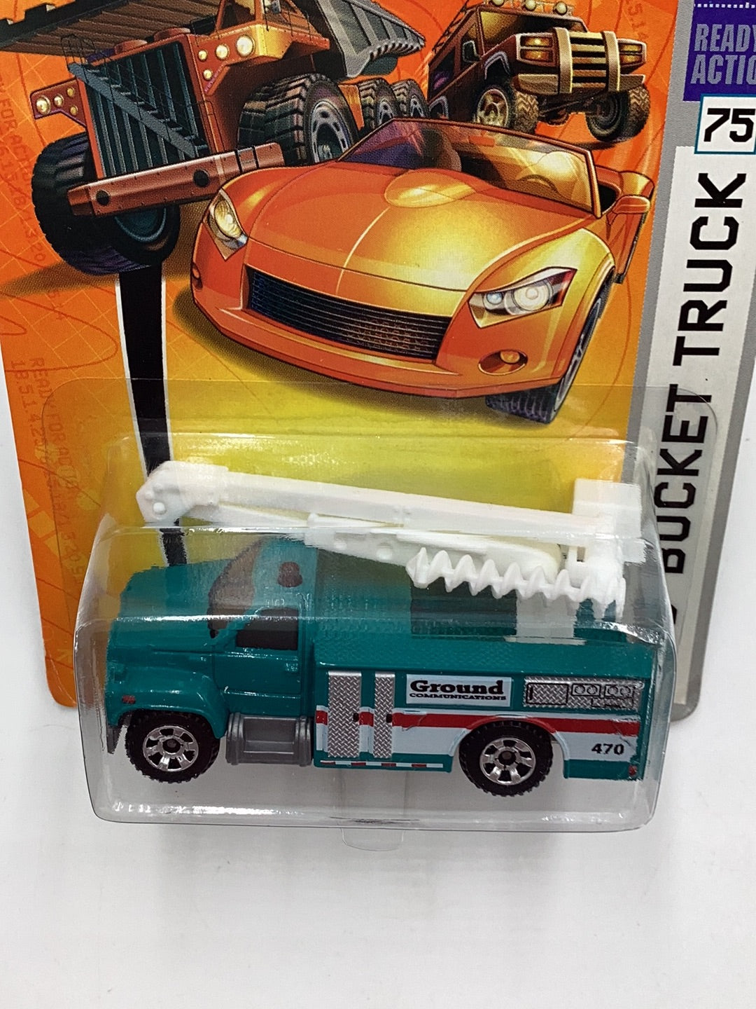 Matchbox 2007 #75 GMC Bucket Truck 52D