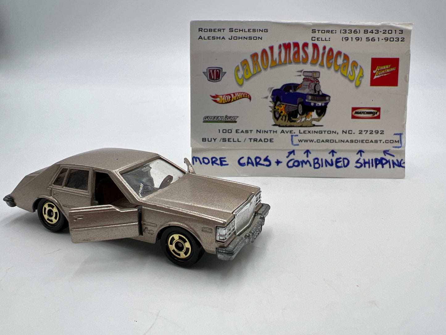 Tomica No. F45 Cadillac Seville Gold Loose