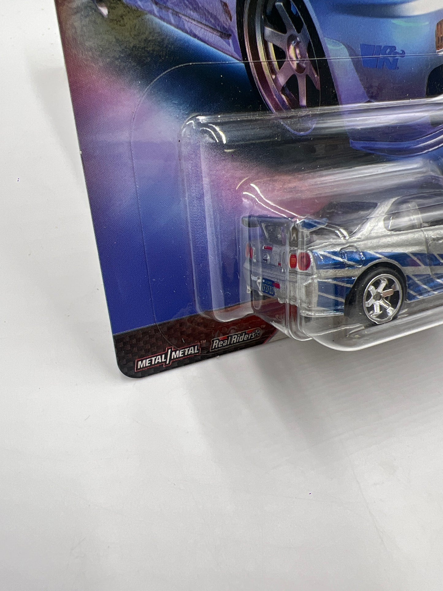 Hot Wheels Fast & Furious Fast Imports #1 Nissan Skyline GT-R BNR34 Silver W/Protector