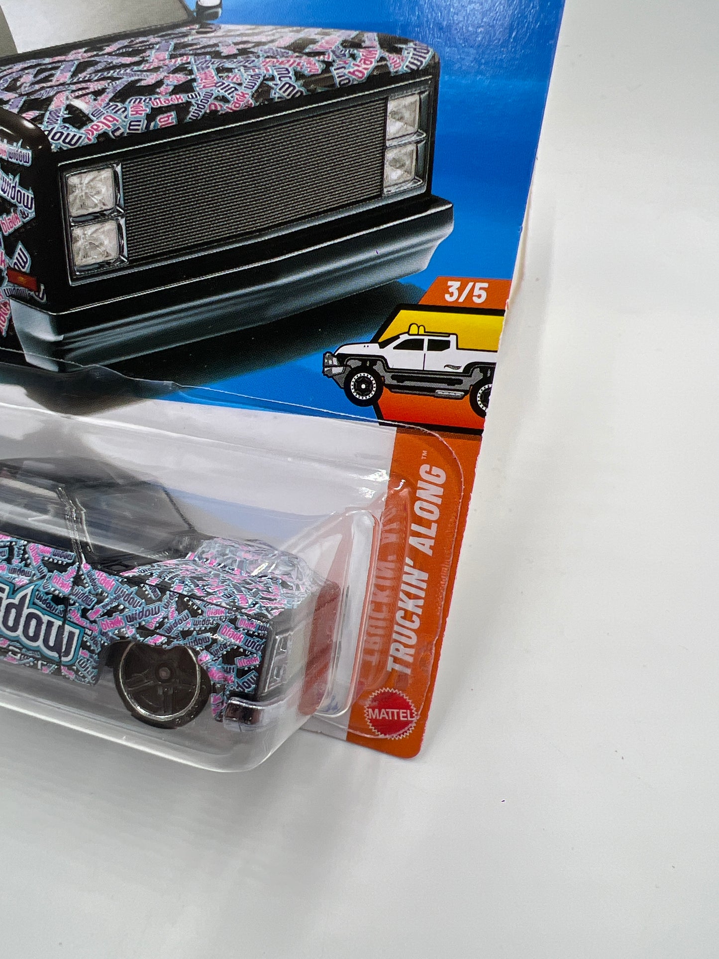 2026 Hot Wheels B Case Truckin Along #42 83 Chevy Silverado Black Widow