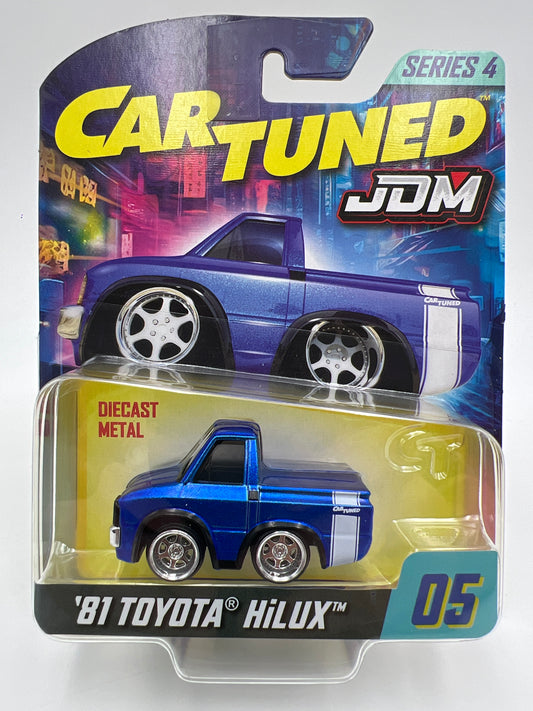 MGA Car Tuned JDM Series 4 #5 81 Toyota HiLux Blue