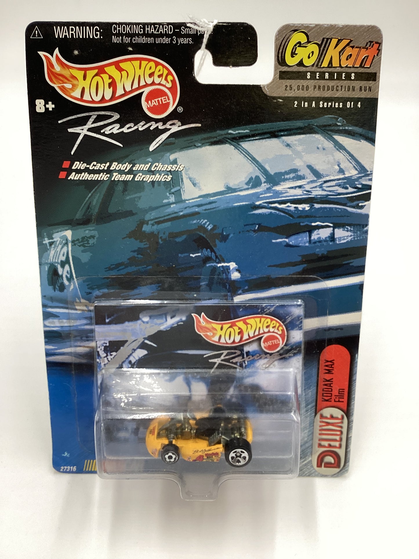 Hot Wheels Racing Go Cart Series #2 Kodak Max Go Cart