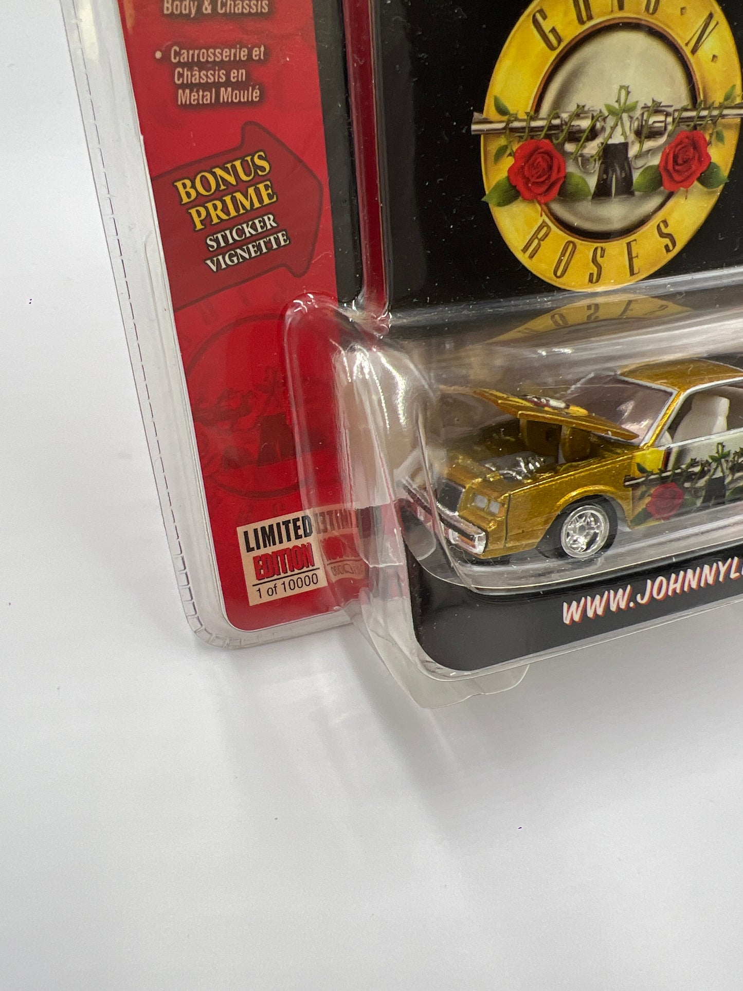 Johnny Lightning Guns N Roses R1 #4 87 Buick Grand National Gold White Lightning Chase VHTF