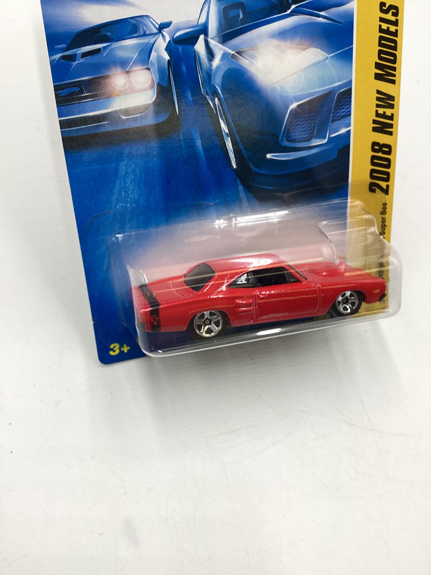 2008 Hot Wheels New Models #5 69 Dodge Coronet Super Bee Red 51F