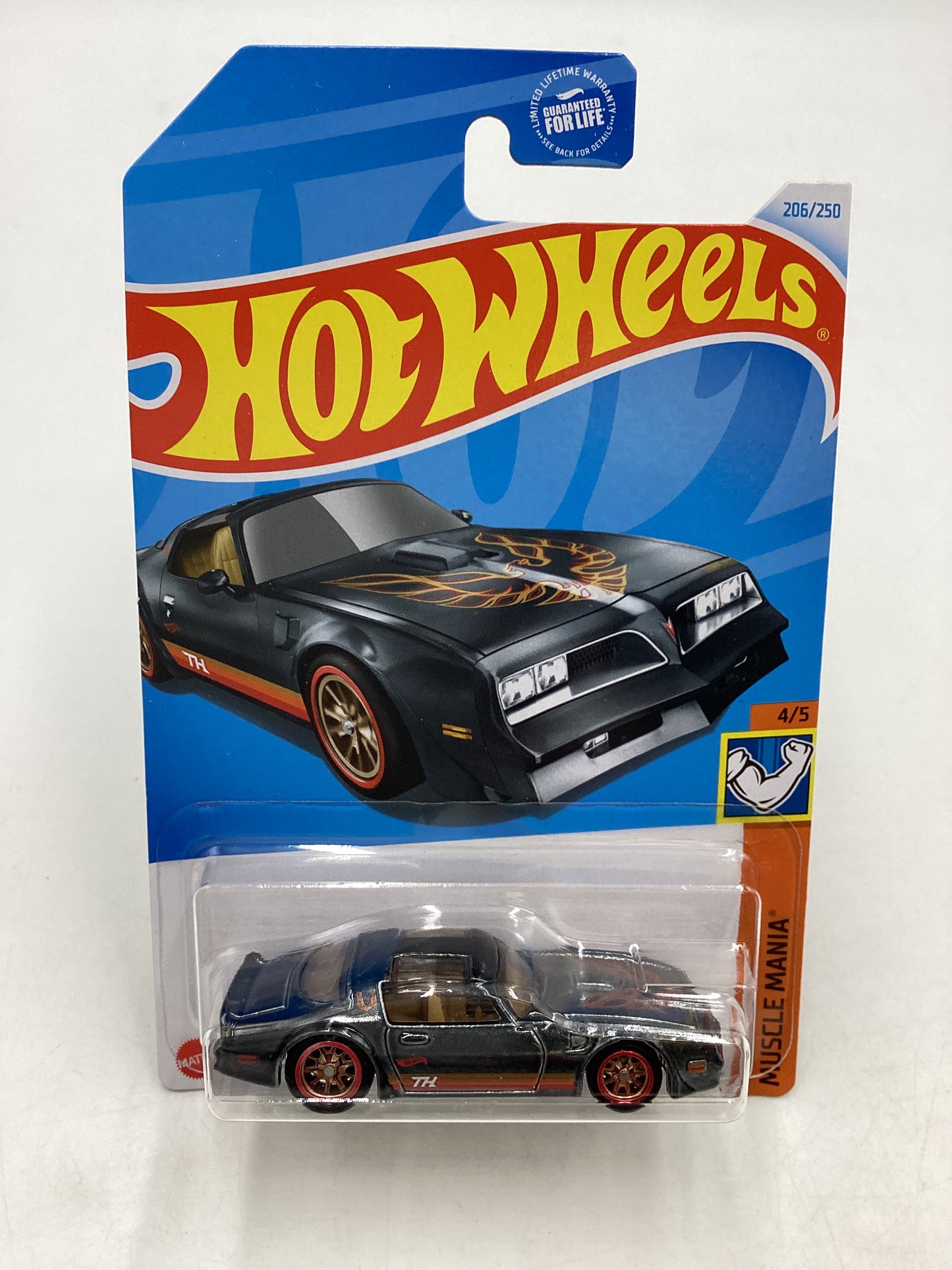 2024 Hot Wheels Super Treasure Hunt #206 77 Pontiac Firebird T/A with protector