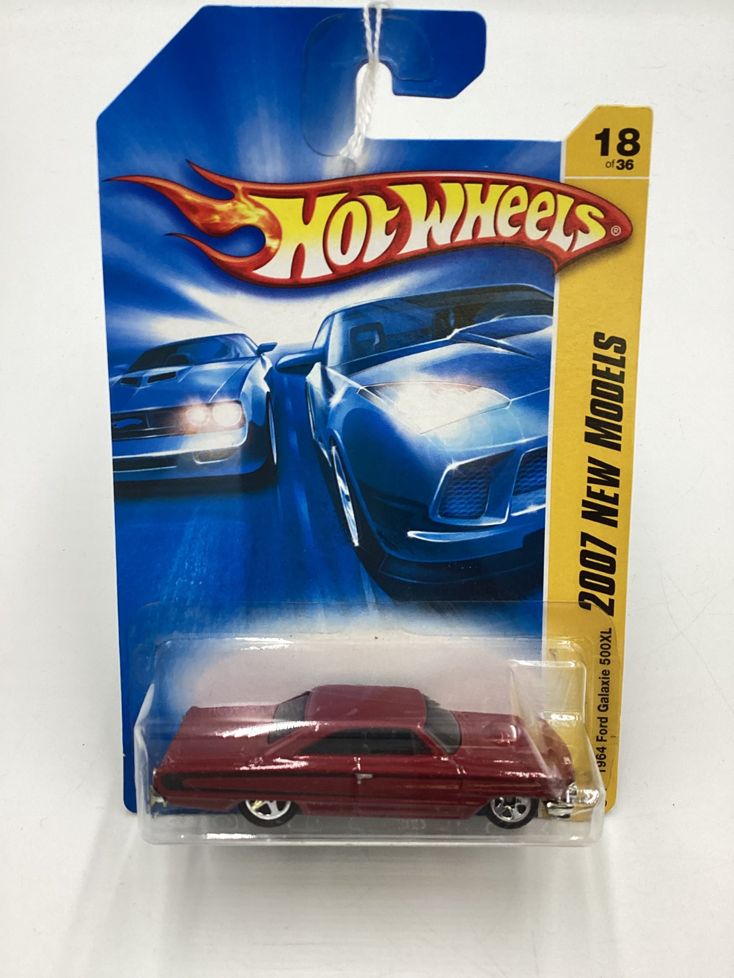 2007 Hot Wheels New Models #18 1964 Ford Galaxie 500XL Red 26D