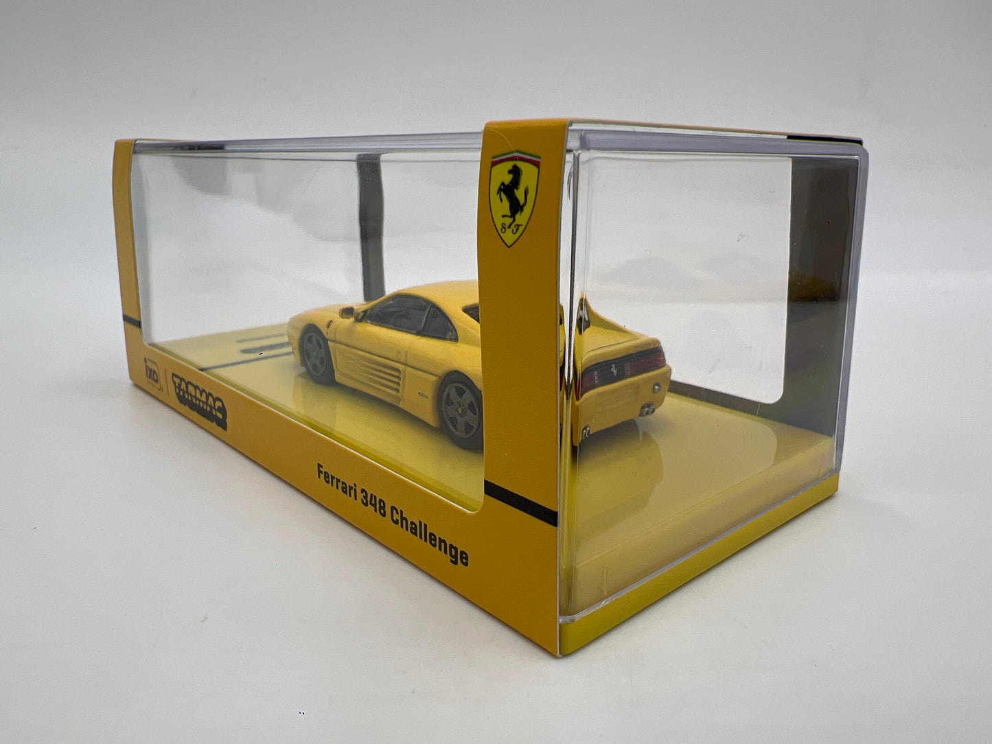 Tarmac Works x IXO Models x Road64 Ferrari 348 Challenge Yellow