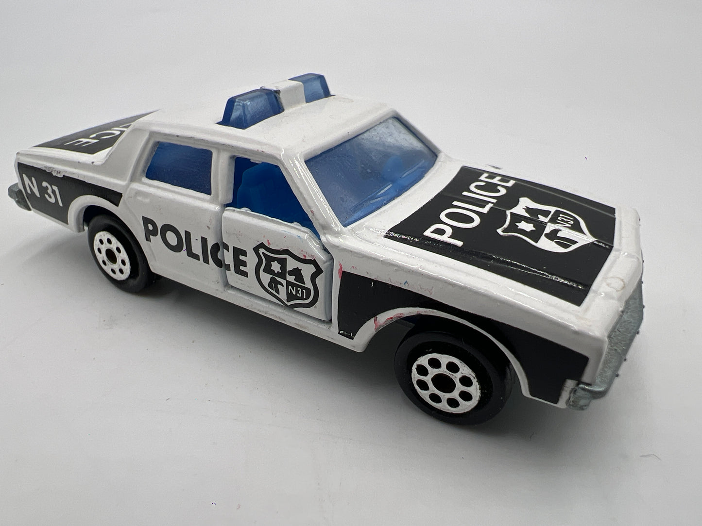 Majorette No. 240 Chevrolet Impala Police White/Black Loose