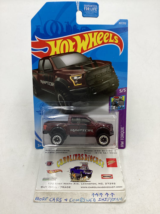 2021 Hot Wheels #167 17 Ford F-150 Raptor Brown 24H