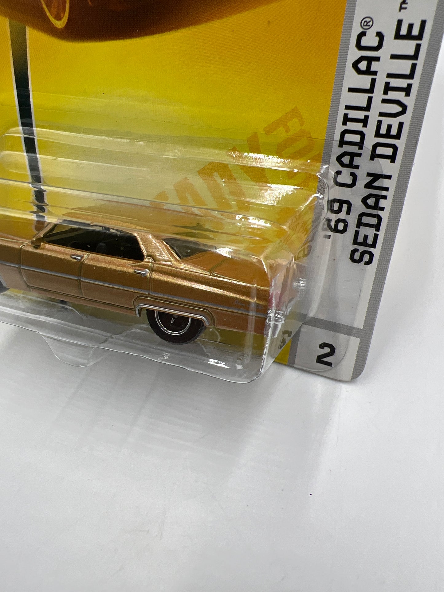 Matchbox Heritage Classics 69 Cadillac Sedan Deville Brown #2 50F