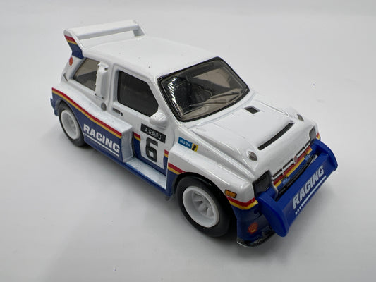 Hot Wheels 1/64 Premium Diorama Set MG Metro 6R4 Blue/White Loose