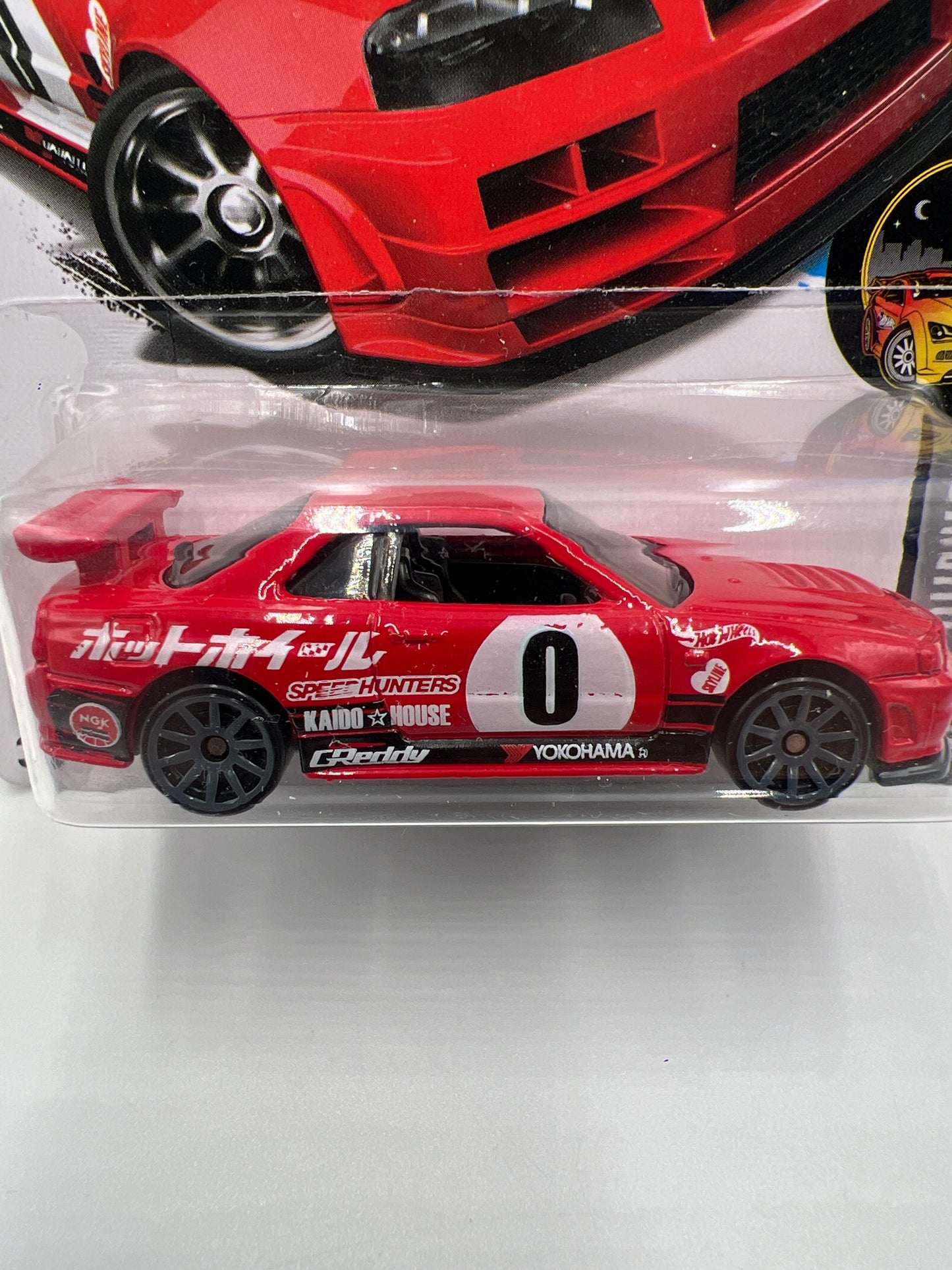 2016 Hot Wheels Nightburnerz #83 Nissan Skyline GT-R R34 Red Need for Speed SR