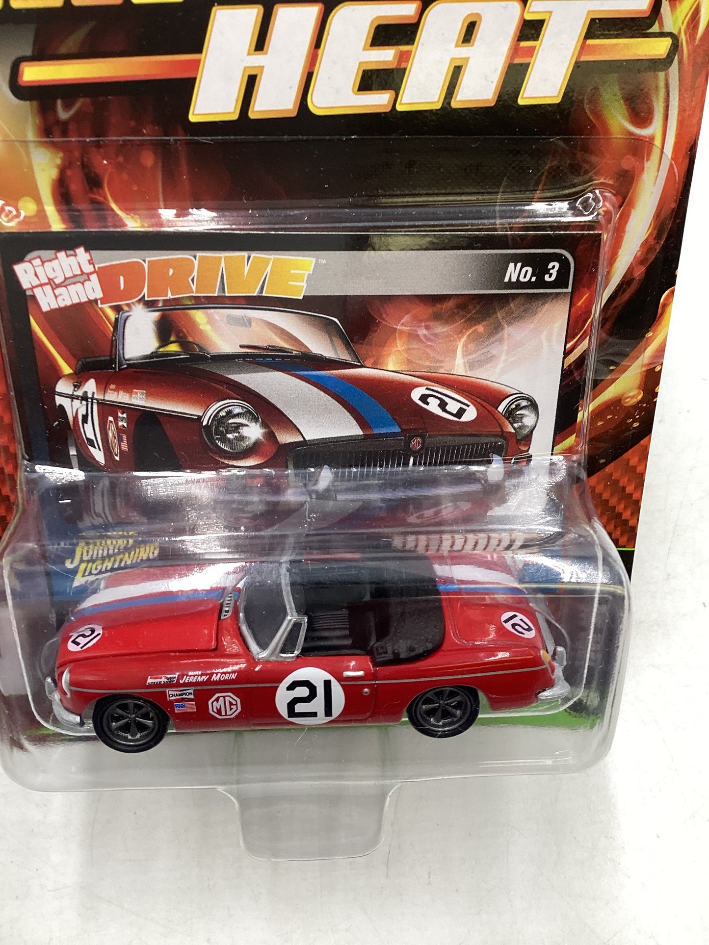 Johnny lightning Street Freaks Import Heat 1963 MG MGB 230F