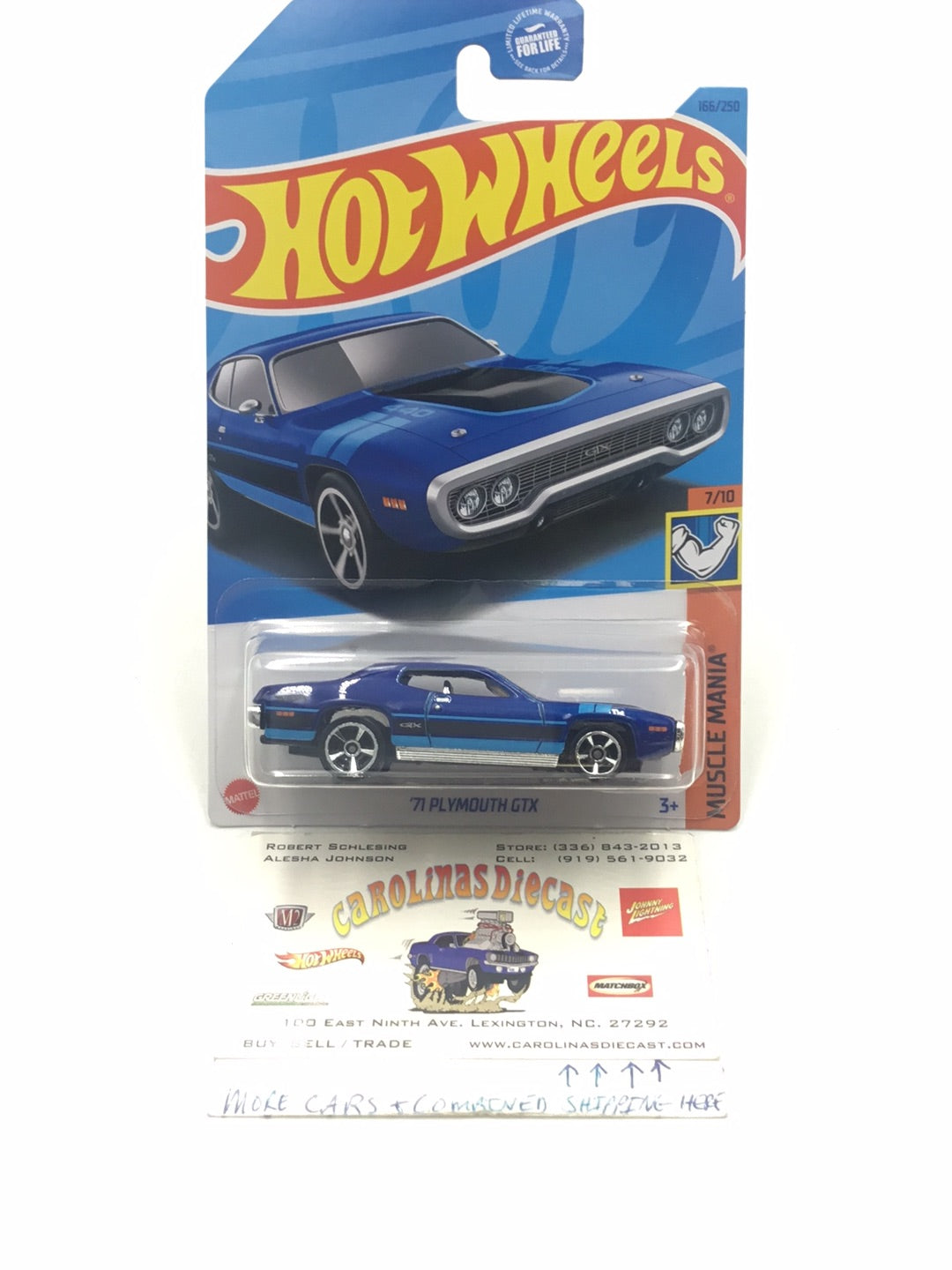 2023 hot wheels P case #166 71 Plymouth GTX S6