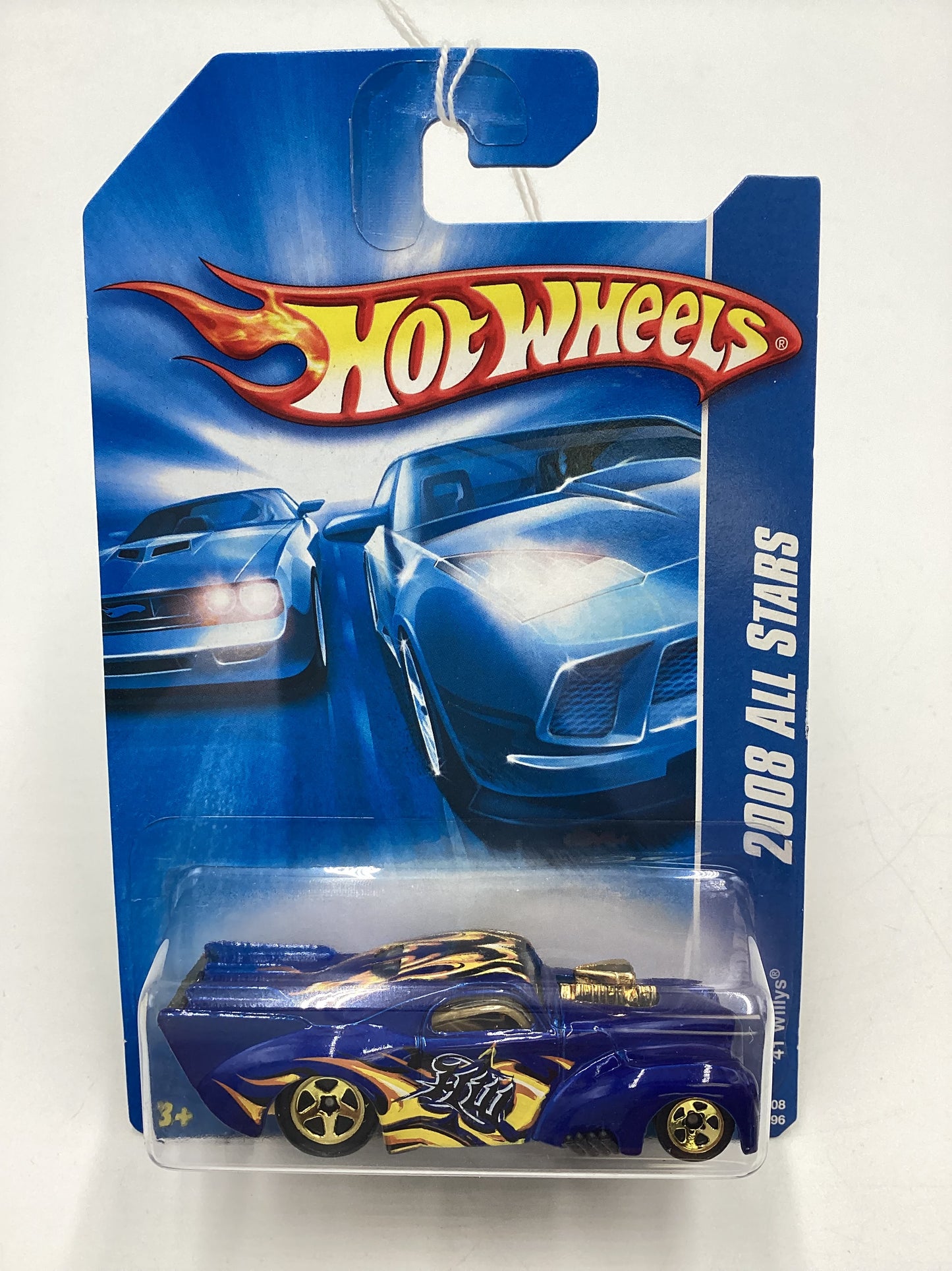 2008 Hot Wheels All Stars #61 41 Willy’s Blue AA3