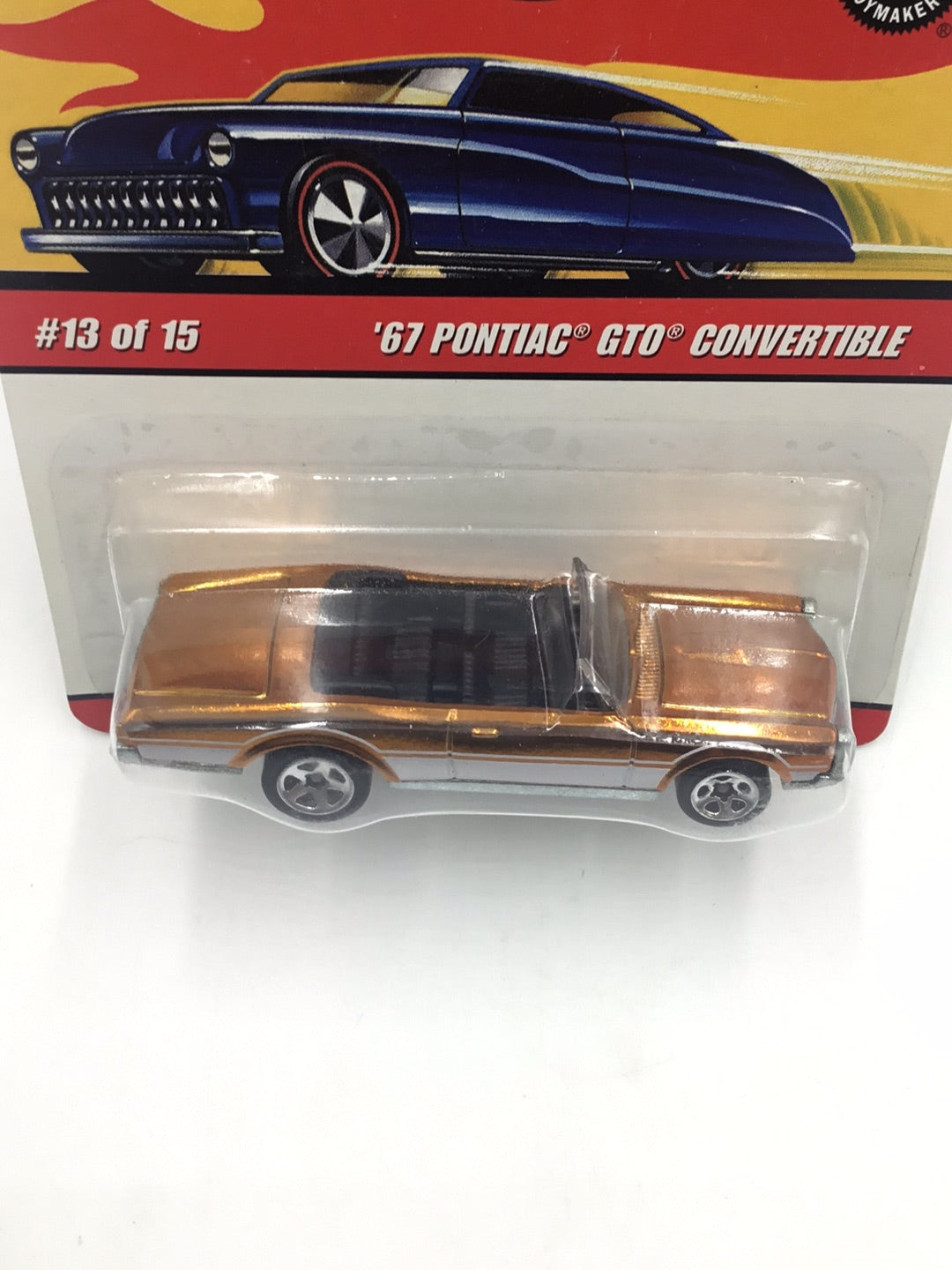 Hot wheels classics series 4 #13 67 PONTIAC GTO convertible BB5