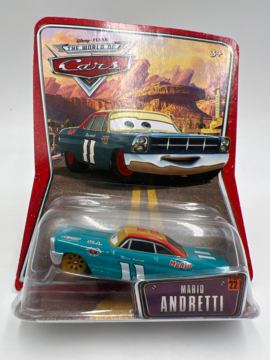 Disney Pixar The World Of Cars #22 Mario Andretti 137D