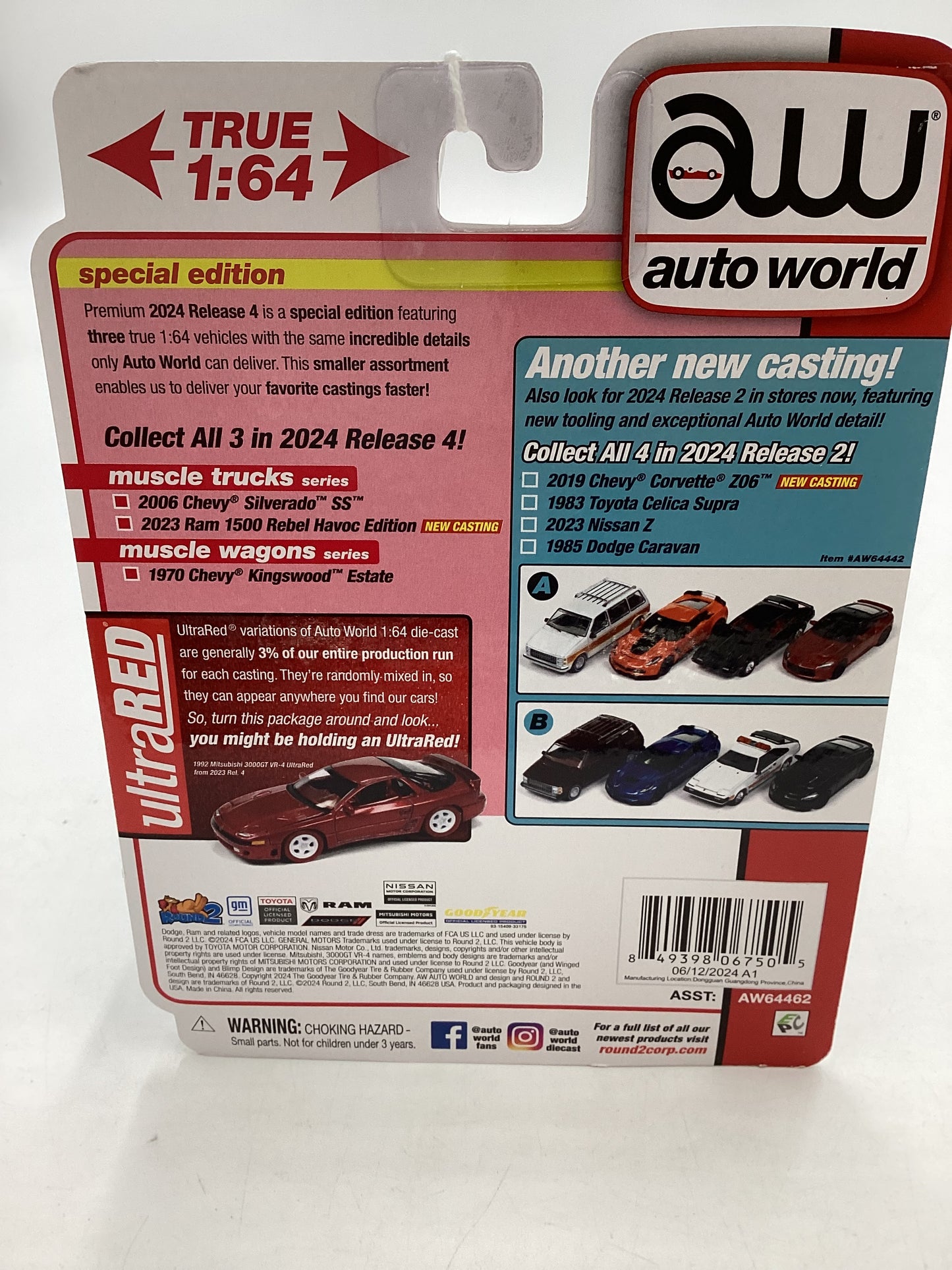 2024 Auto world Muscle Trucks 2006 Chevy Silverado SS Silver 183H