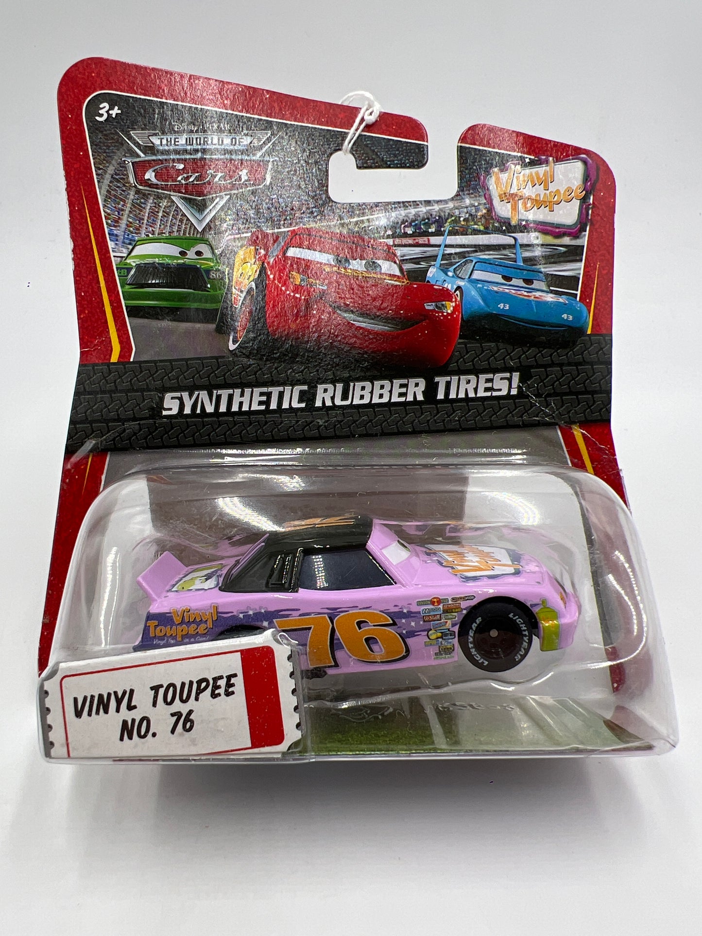 Disney Pixar The World Of Cars Vinyl Toupee No 76 137A