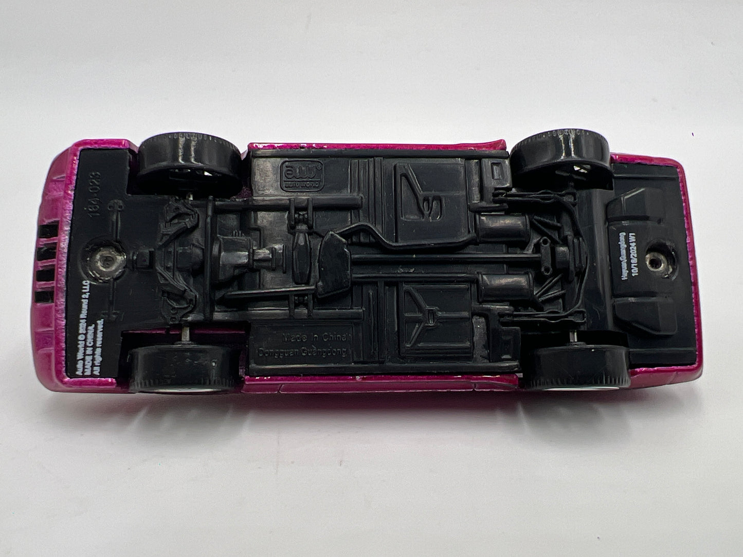 Auto World 1/64 Target Exclusive 1985 Ford Mustang SVO Pink Loose