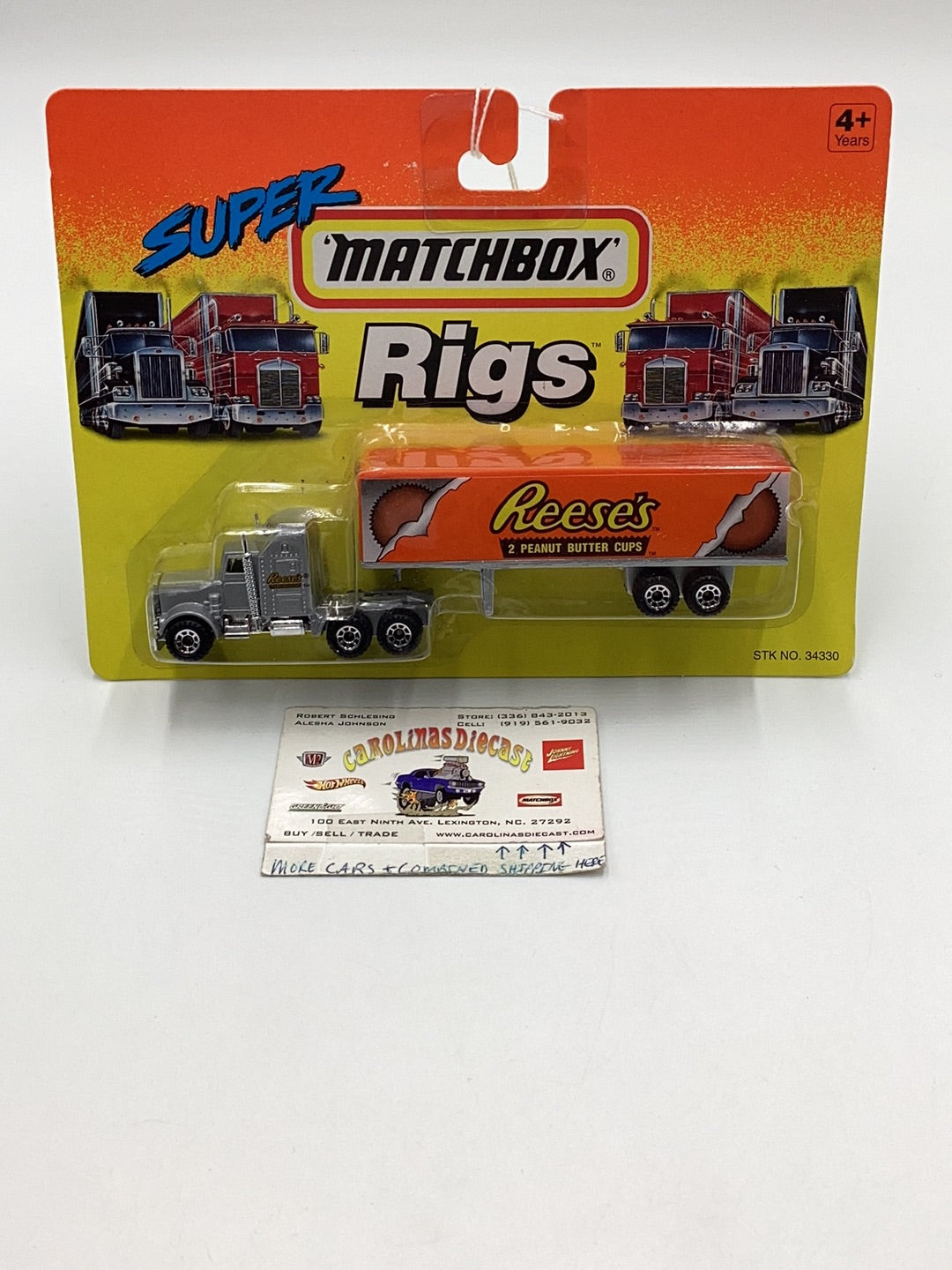 Matchbox Super Rigs Reese’s Kenworth Aerodyne 168R