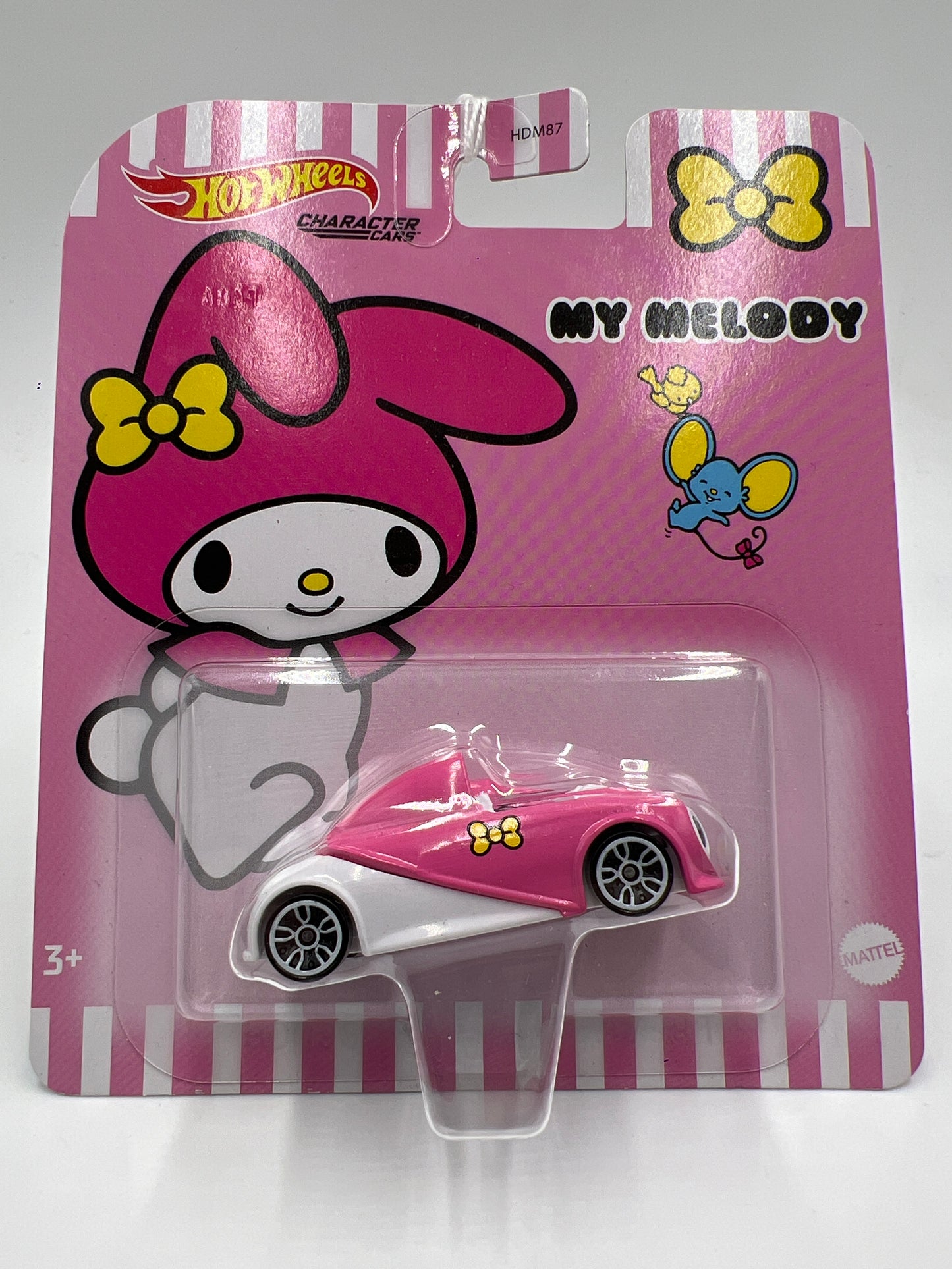 Hot Wheels Character Cars My Melody Pink/White 113B