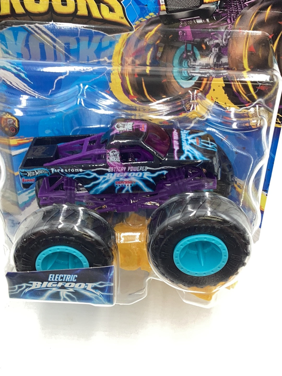 2023 Hot wheels monster Trucks Electric Bigfoot 133D