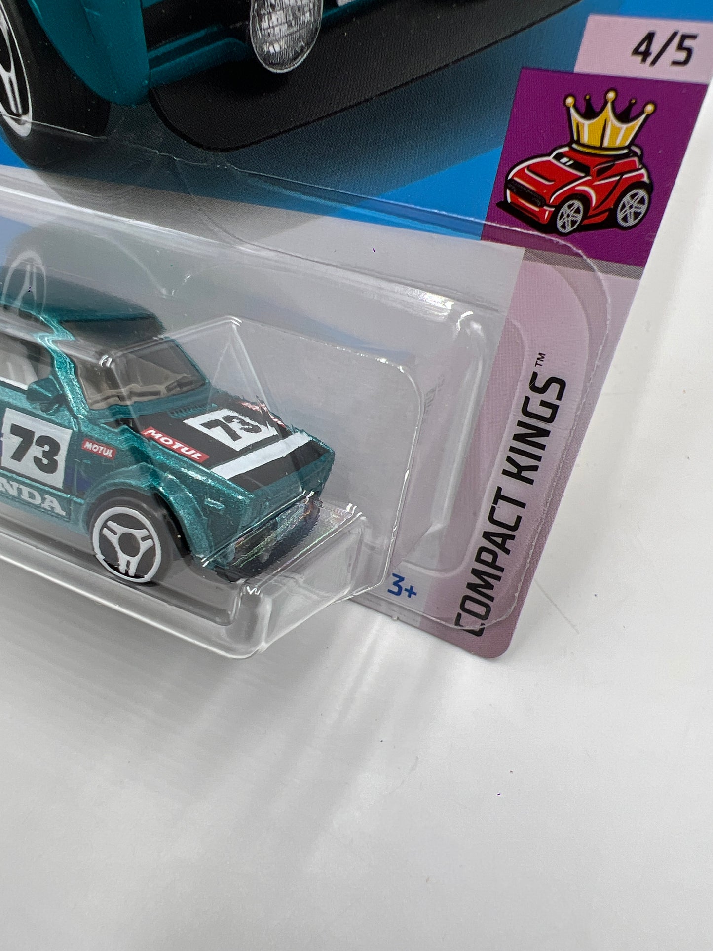2024 Hot Wheels N Case #90 73 Honda Civic Custom Teal 75F